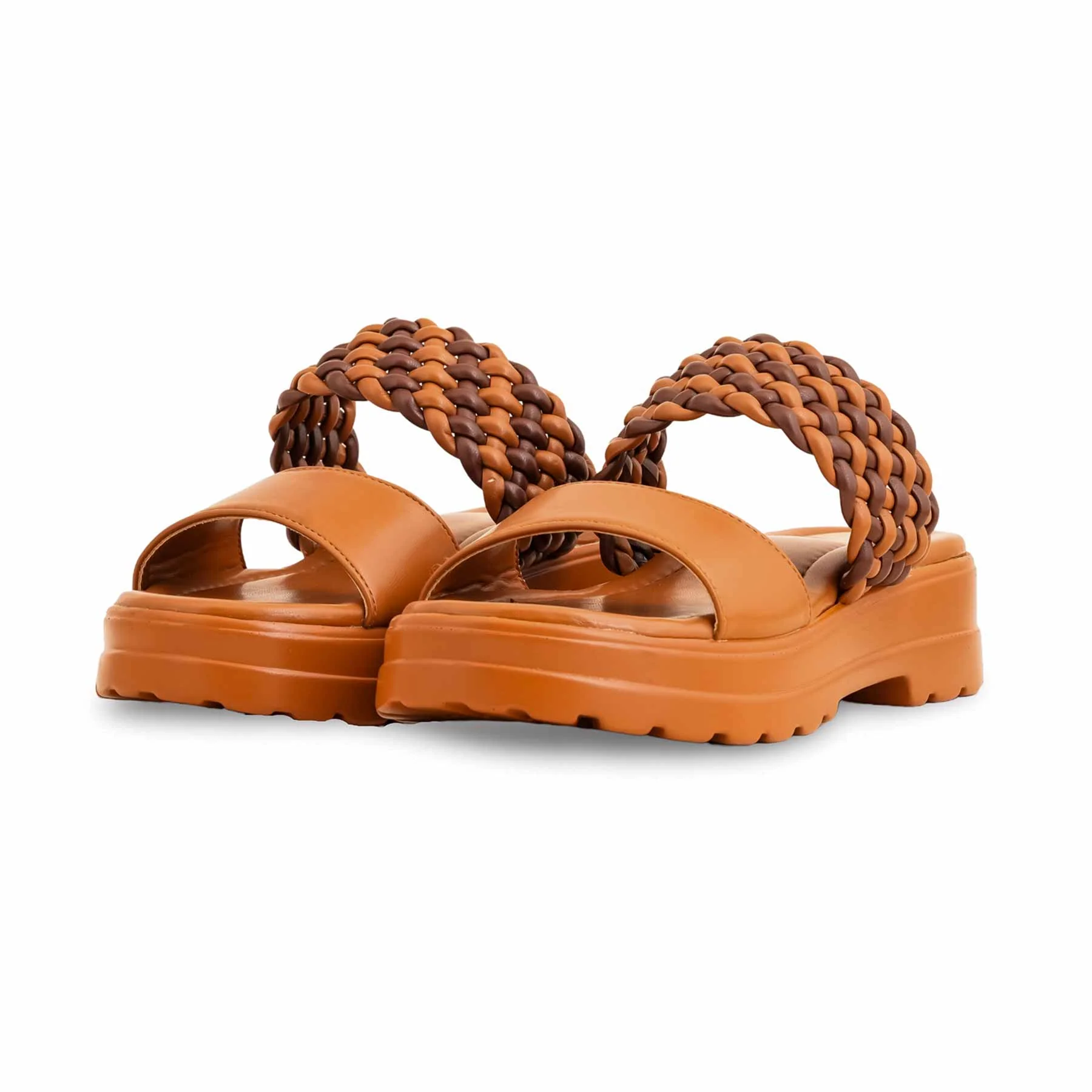 Mustard Formal Slipper PU0527 - Image 3