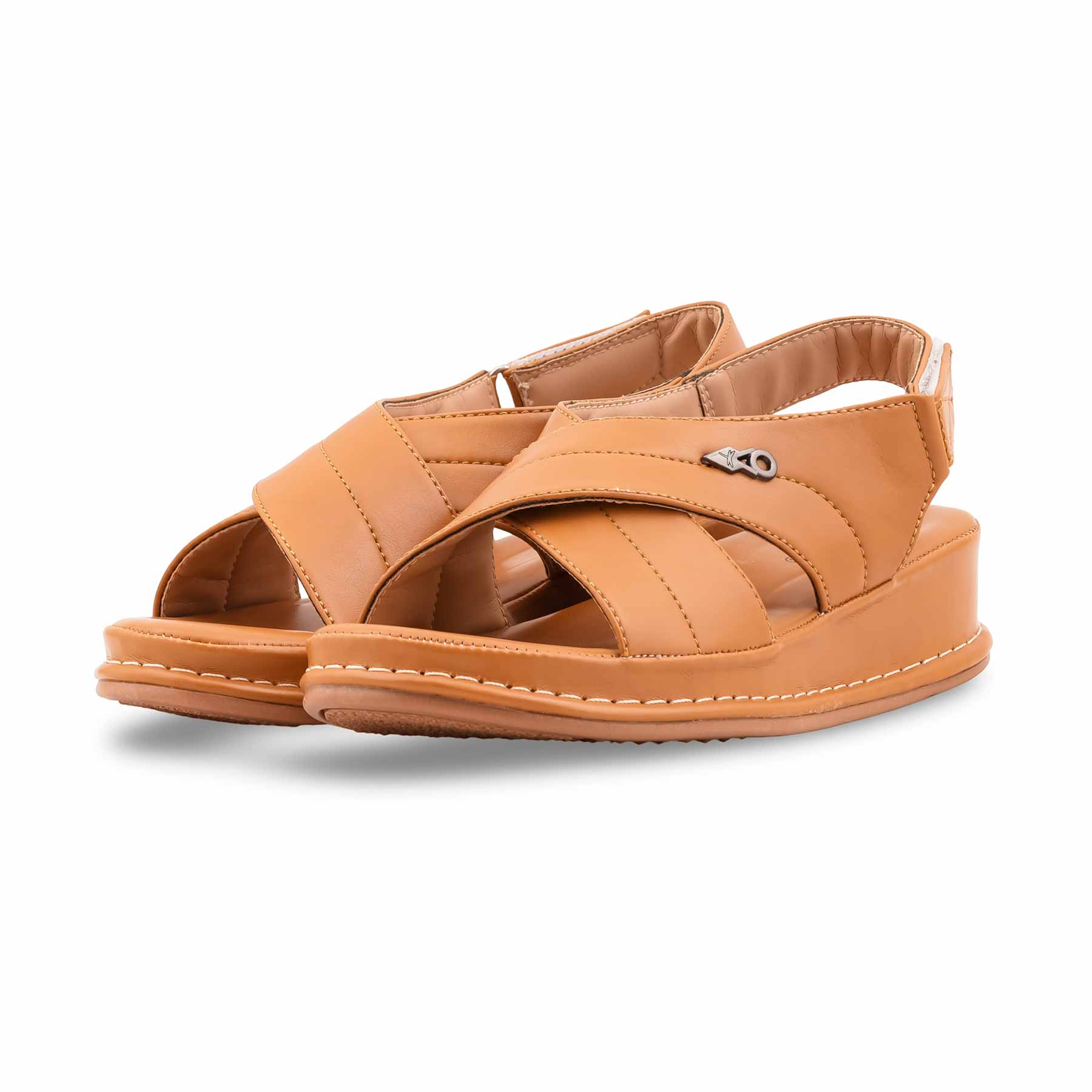 Mustard Formal Women Sandal PU0656 - Image 3