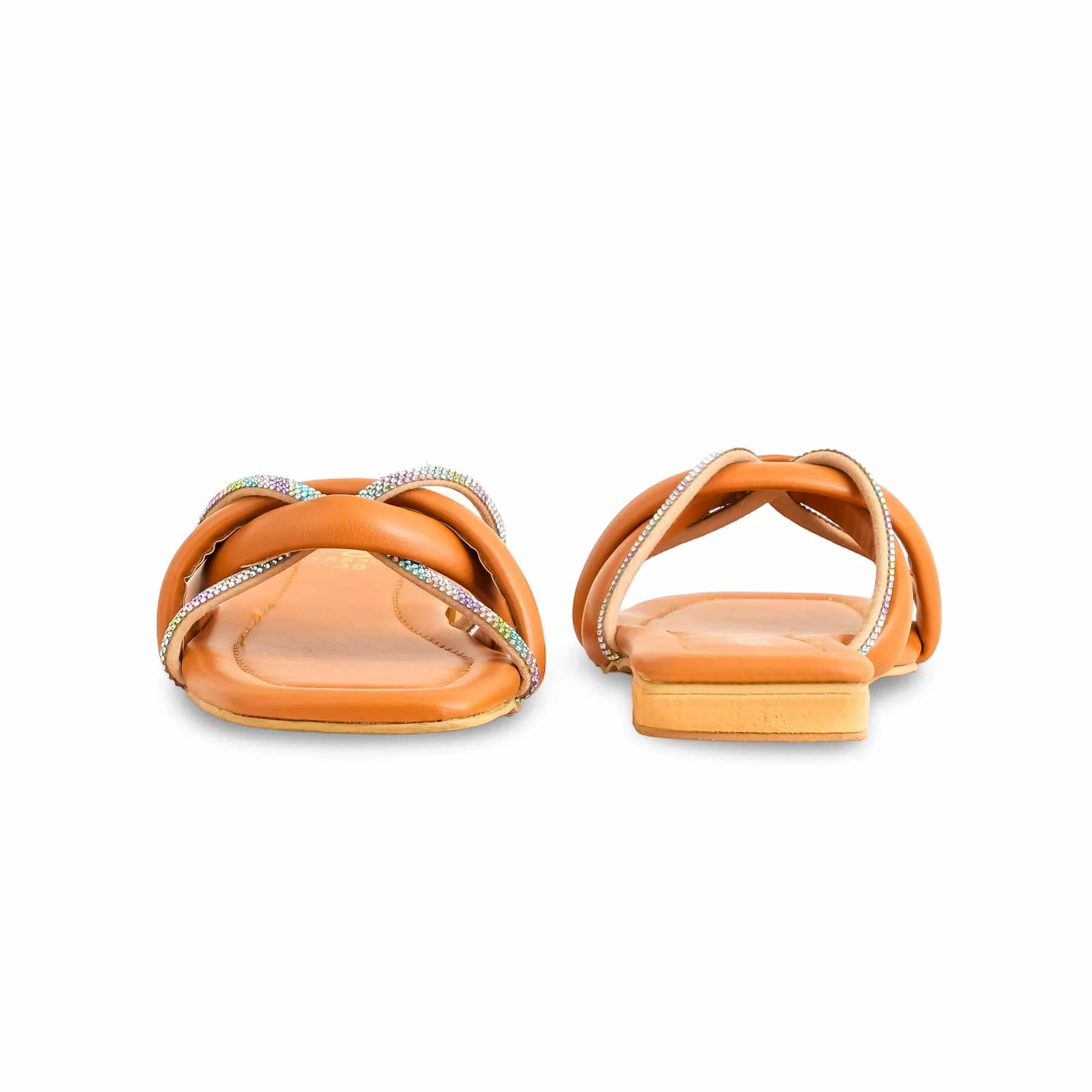 Mustard Formal Women Slipper FR8304 - Image 3