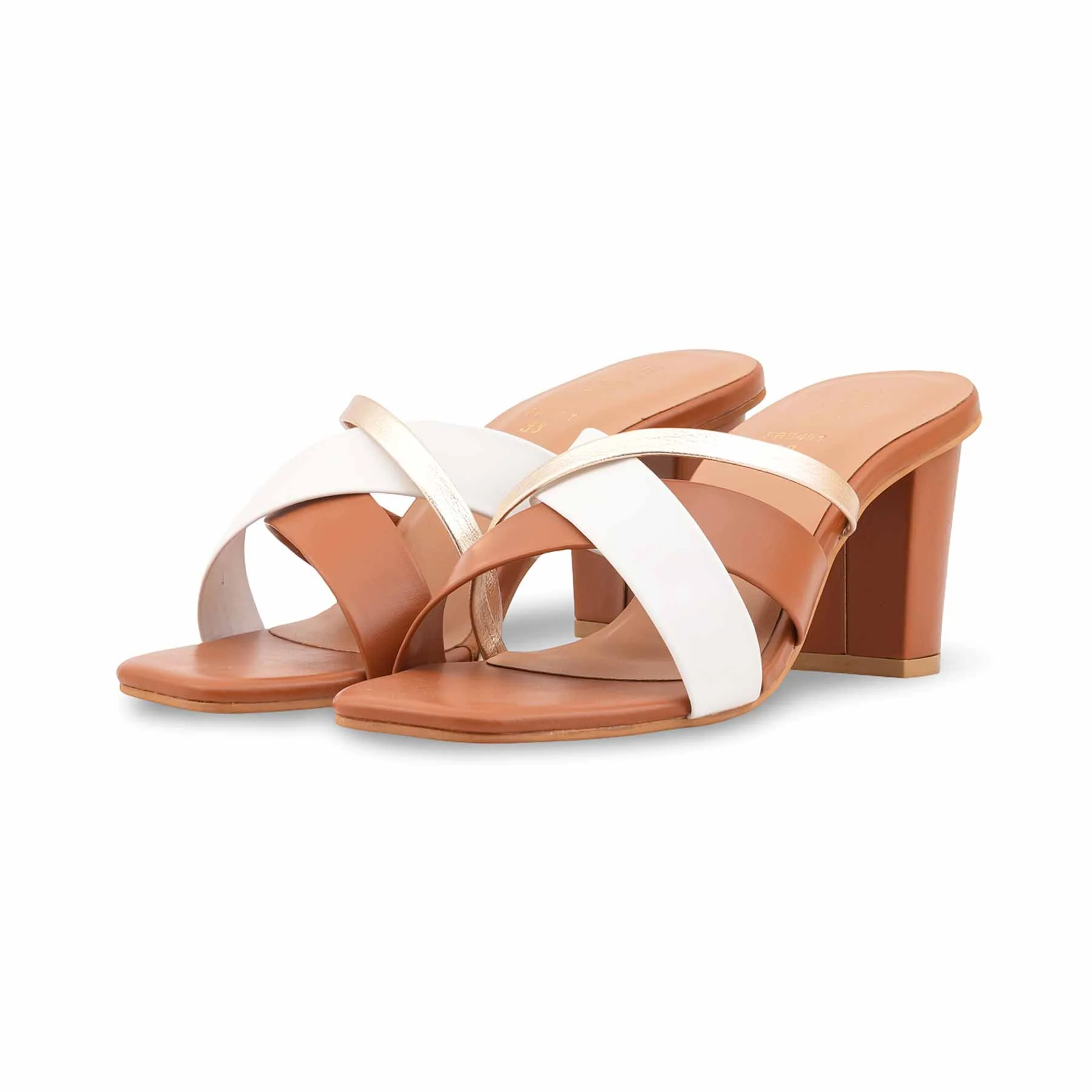 Mustard Formal Women Slipper FR8481 - Image 3