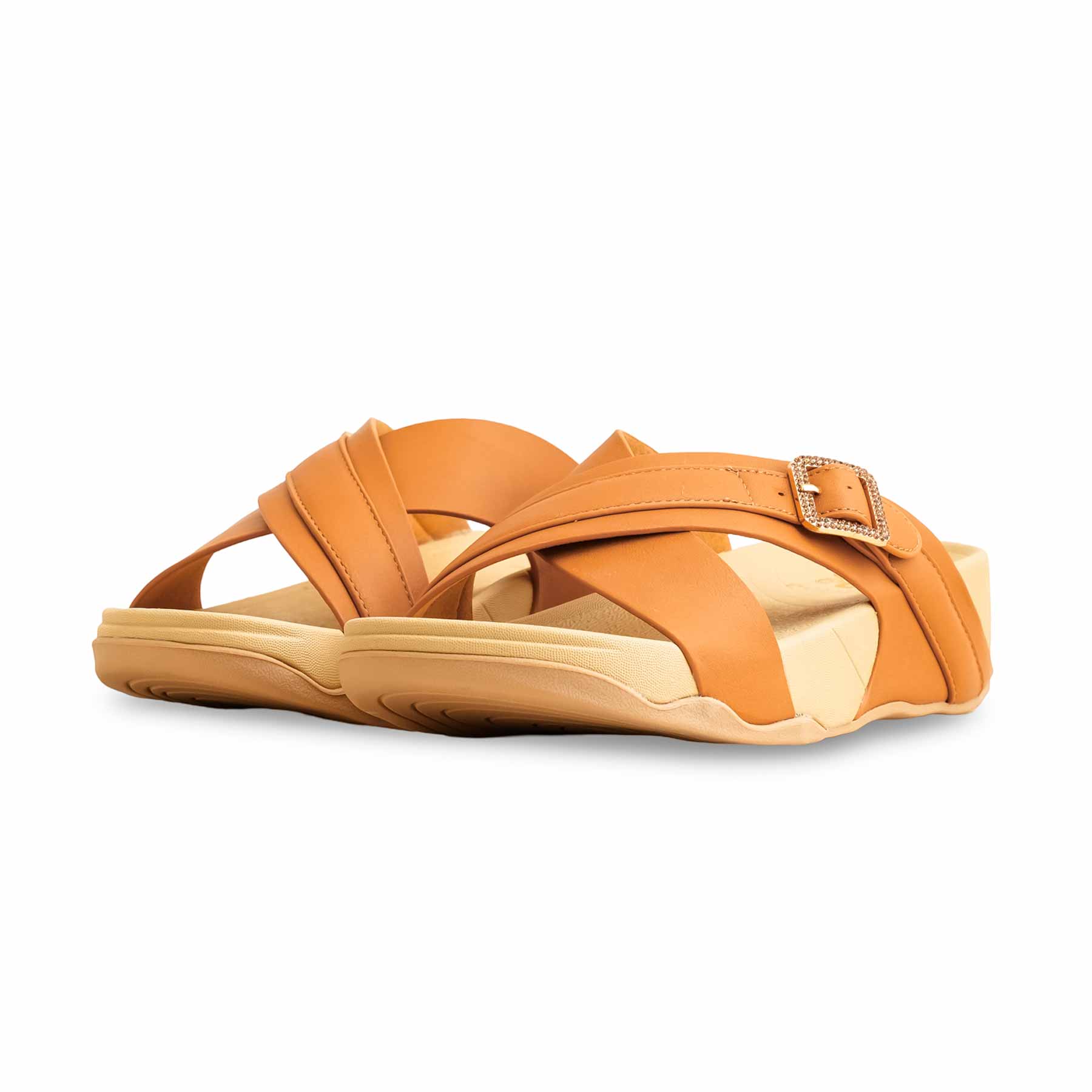 Mustard Formal Women Slipper PU0370 - Image 3