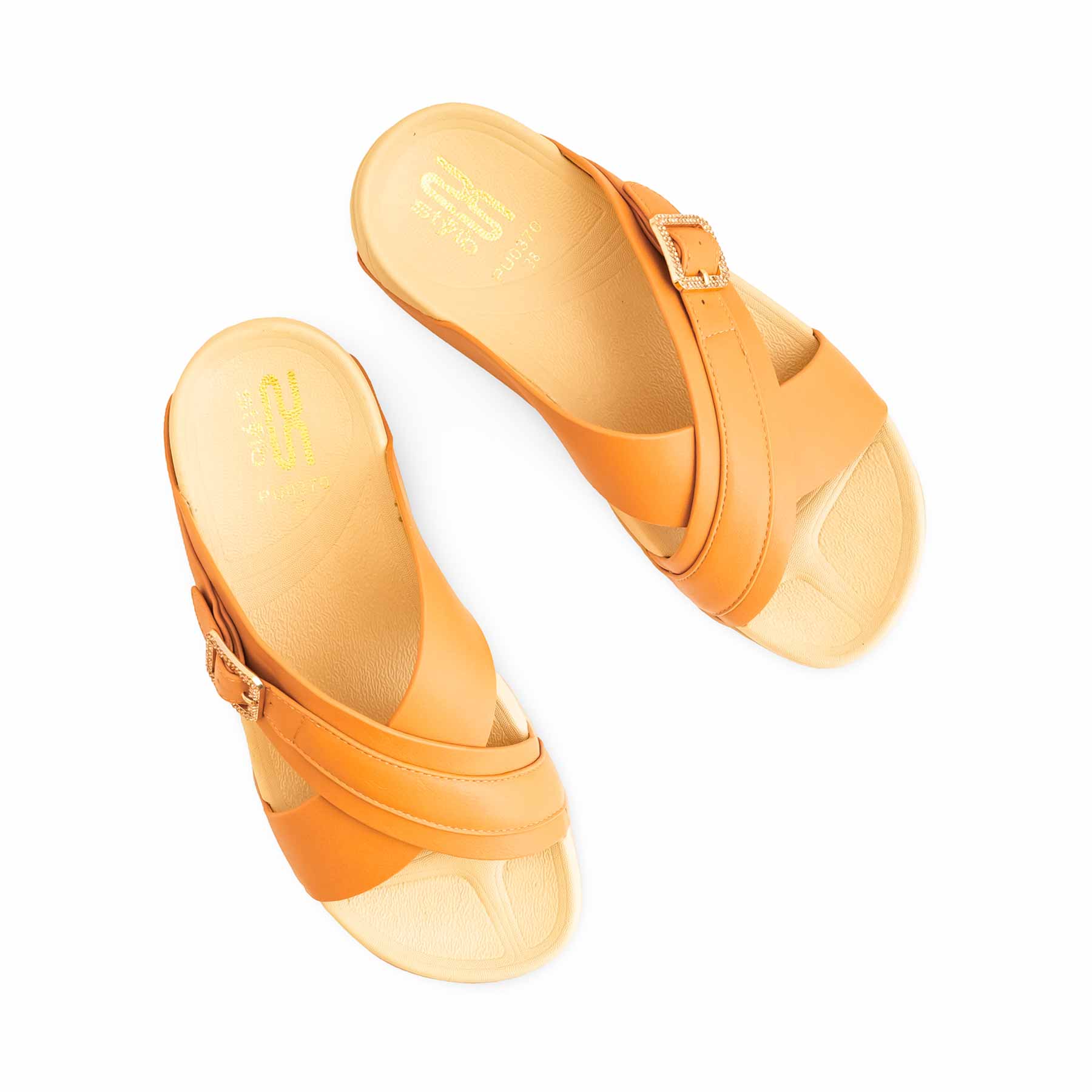 Mustard Formal Women Slipper PU0370 - Image 5