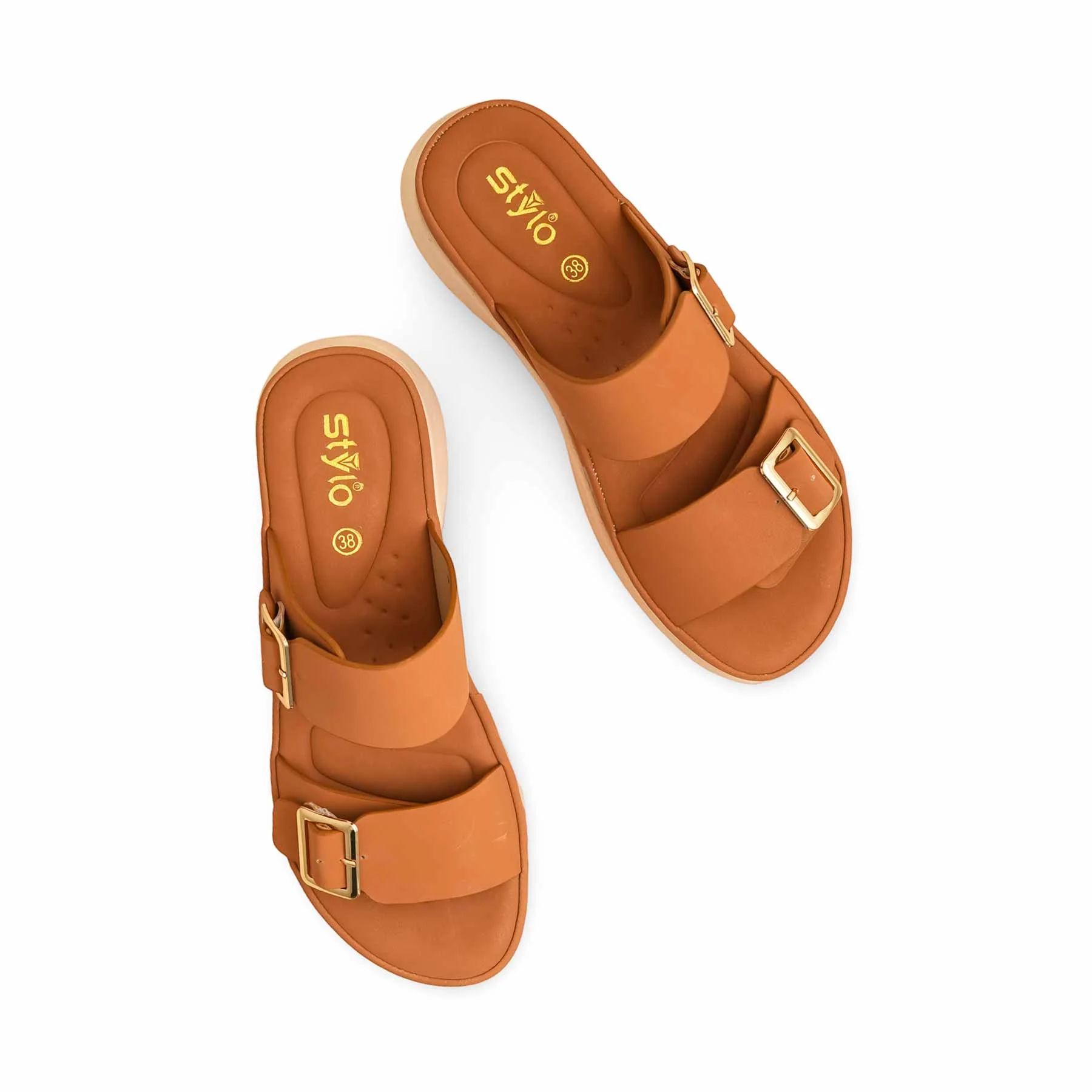 Mustard Formal Women Slipper PU0585 - Image 5