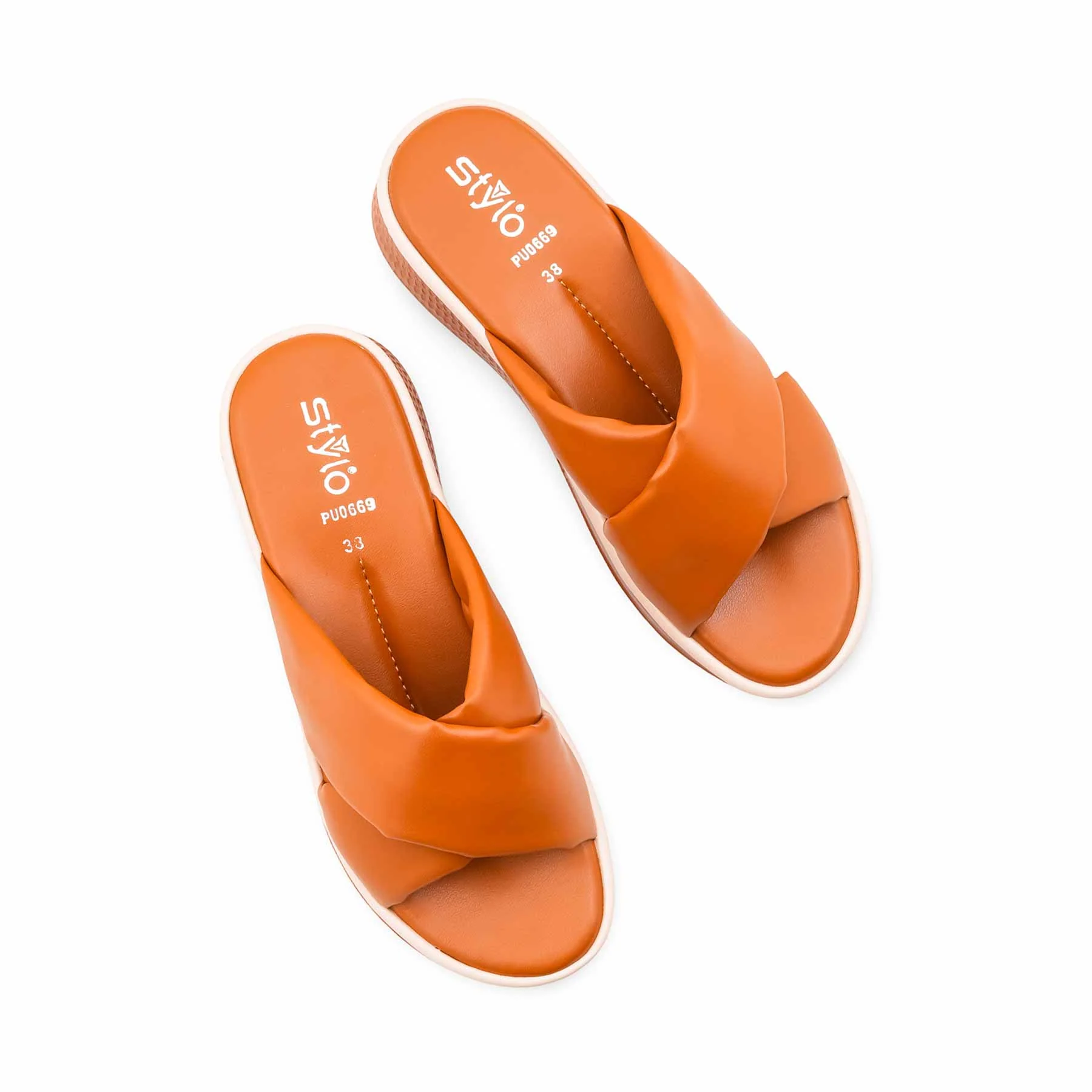 Mustard Formal Women Slipper PU0669 - Image 5