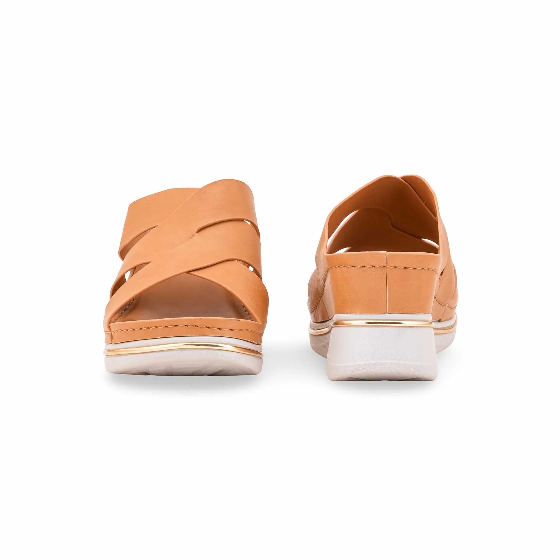 Mustard Formal Women Slipper PU0703 - Image 4