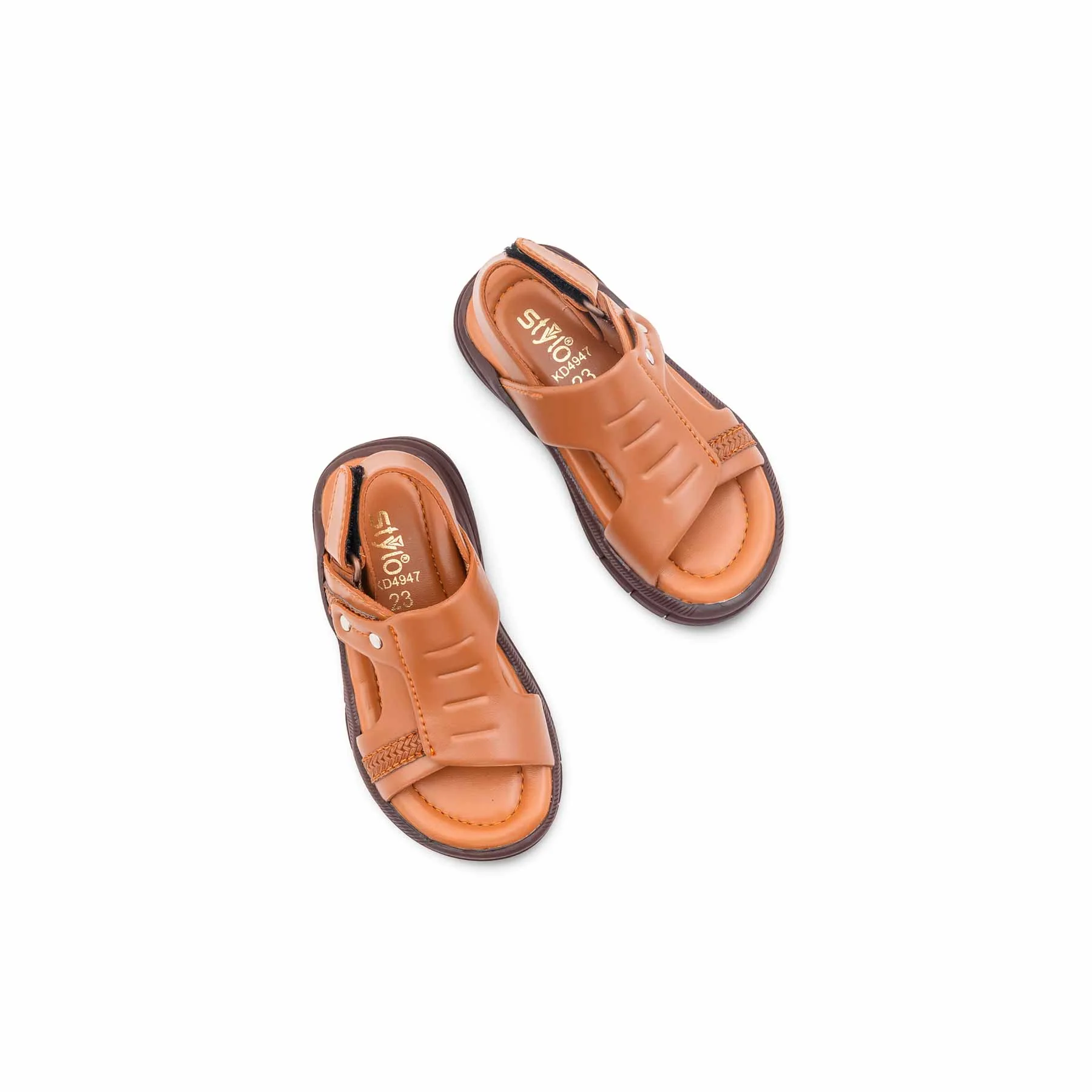 Mustard Boys Formal Sandal KD4947 - Image 4