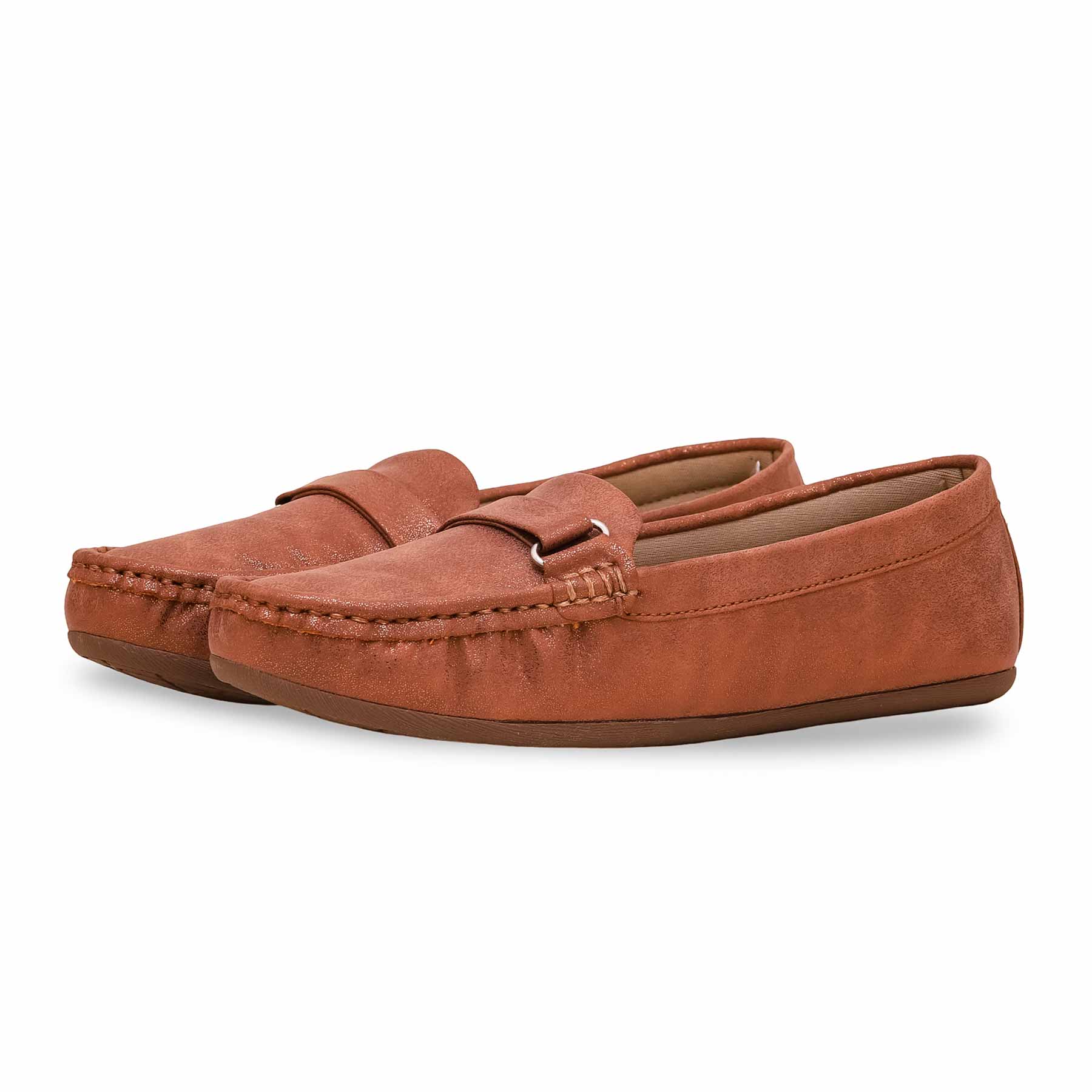 Women's Mustard Moccasin WN4406 - Image 2