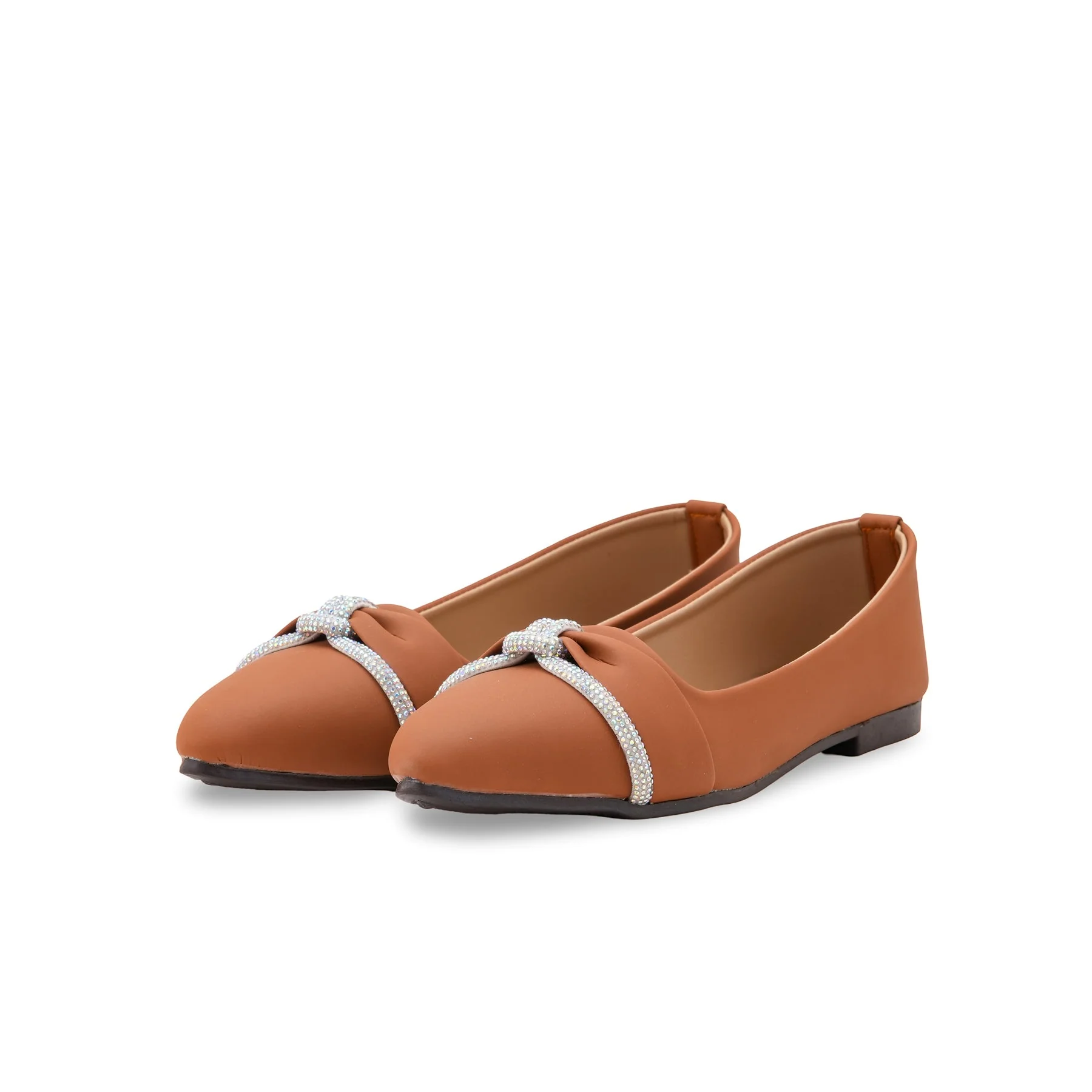Mustard Pumps For Ladies WN1279 - Image 4