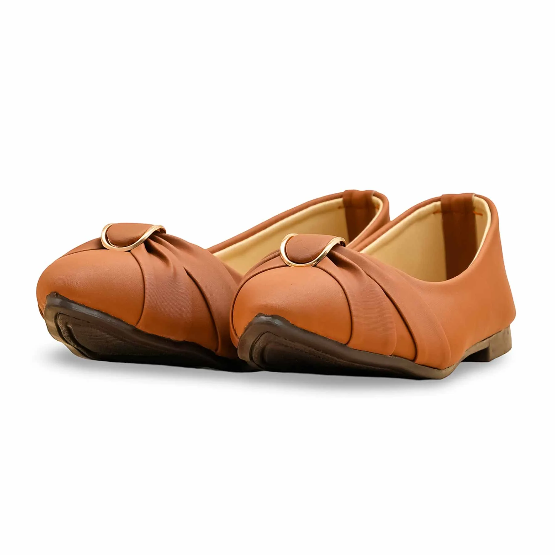 Mustard Pumps For Ladies WN1341 - Image 3