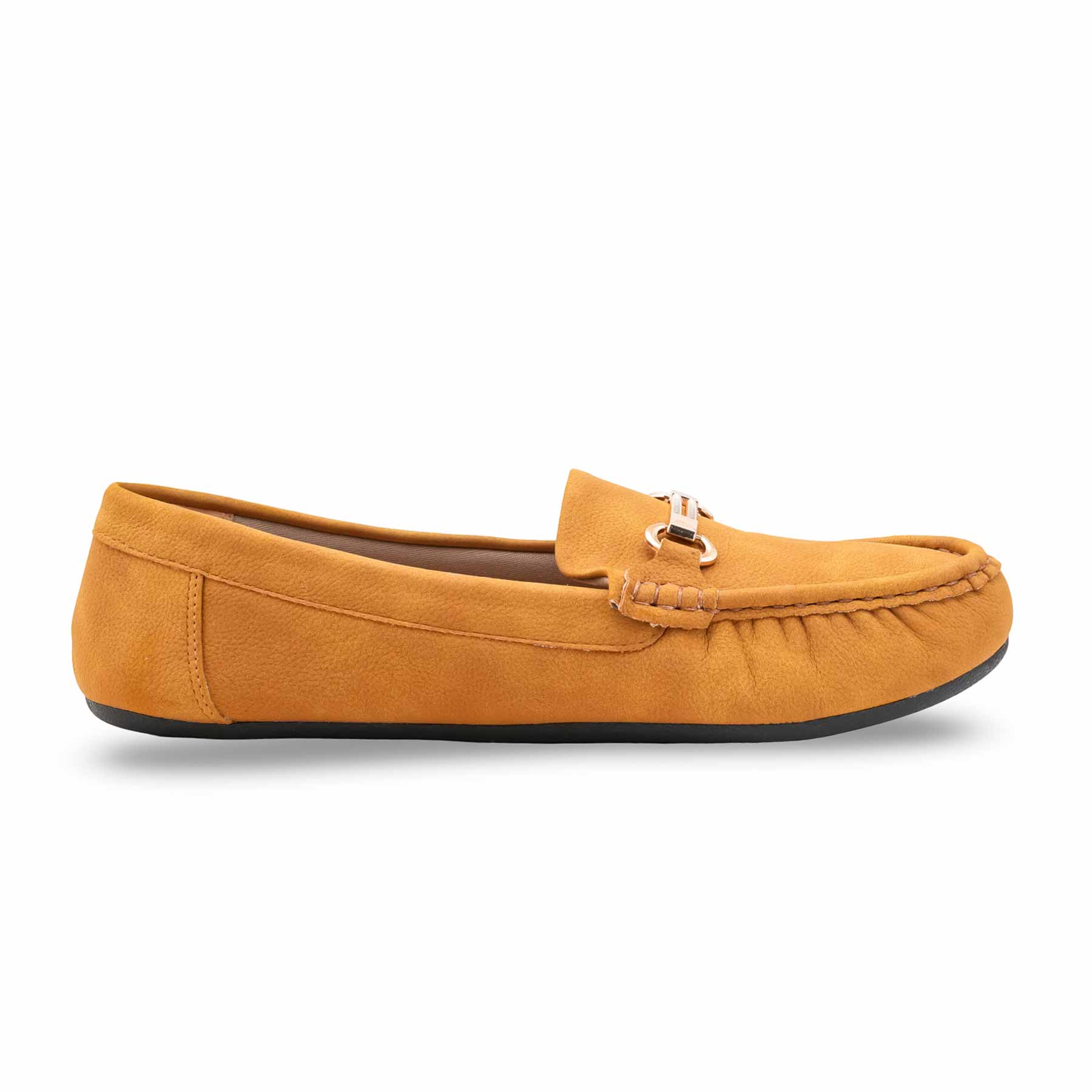 Mustard Women Moccasin LWN427 - Image 2