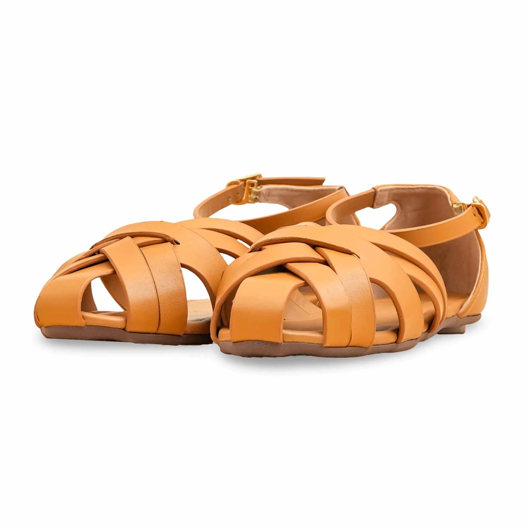 Mustard Women Pumps WN1304 - Image 3