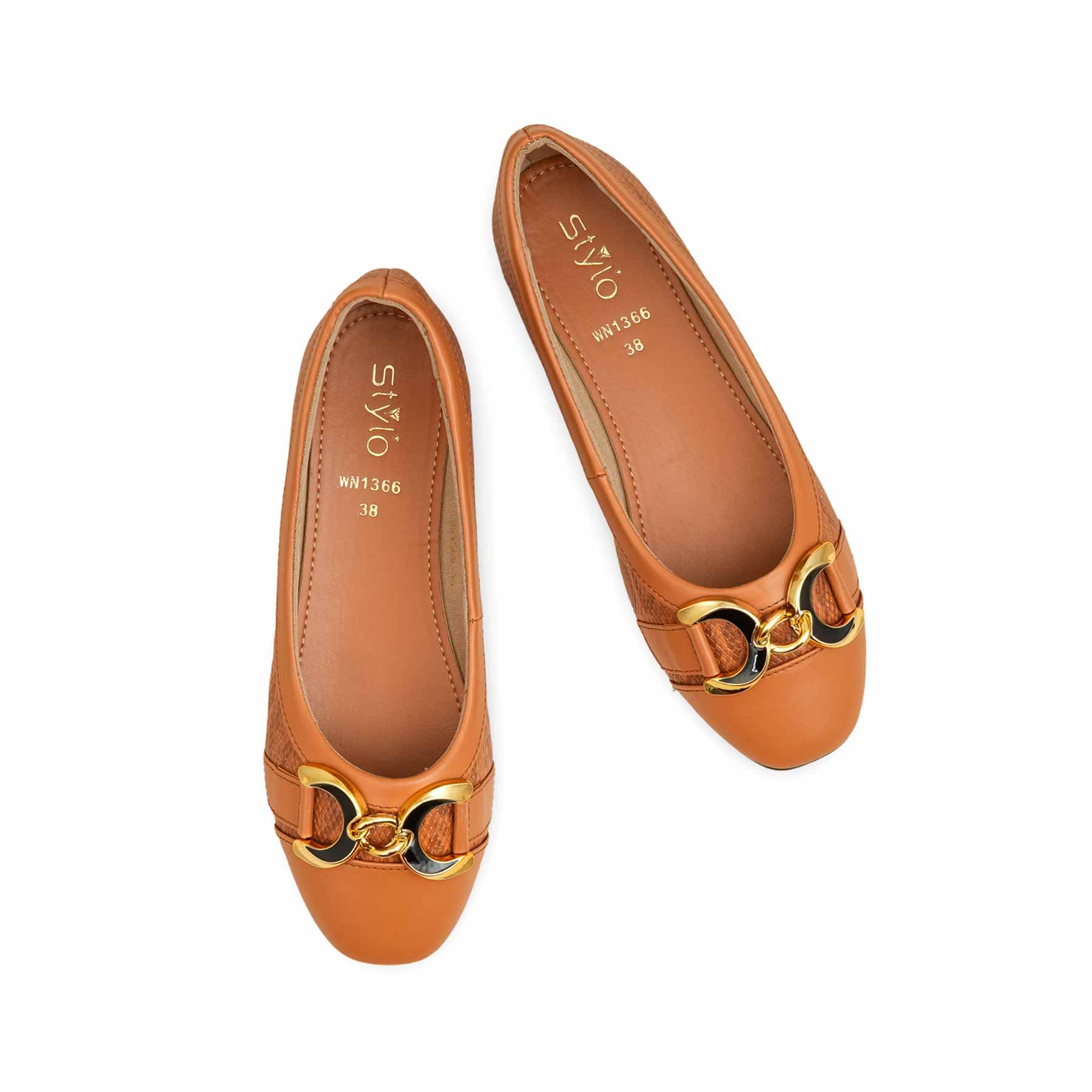 Mustard Women Pumps WN1366 - Image 5