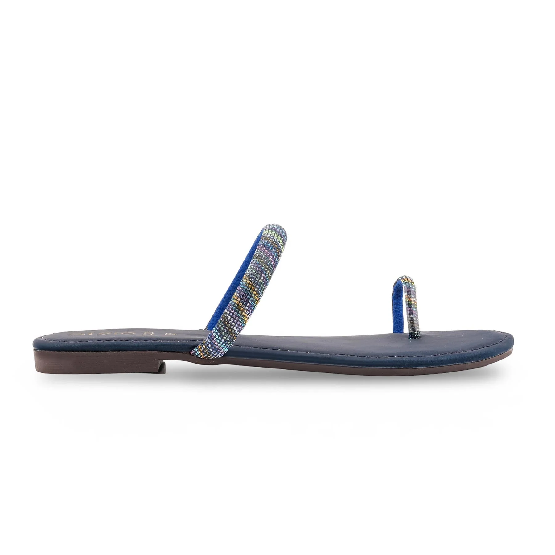 Navy Casual Chappal For Ladies CL2205 - Image 2