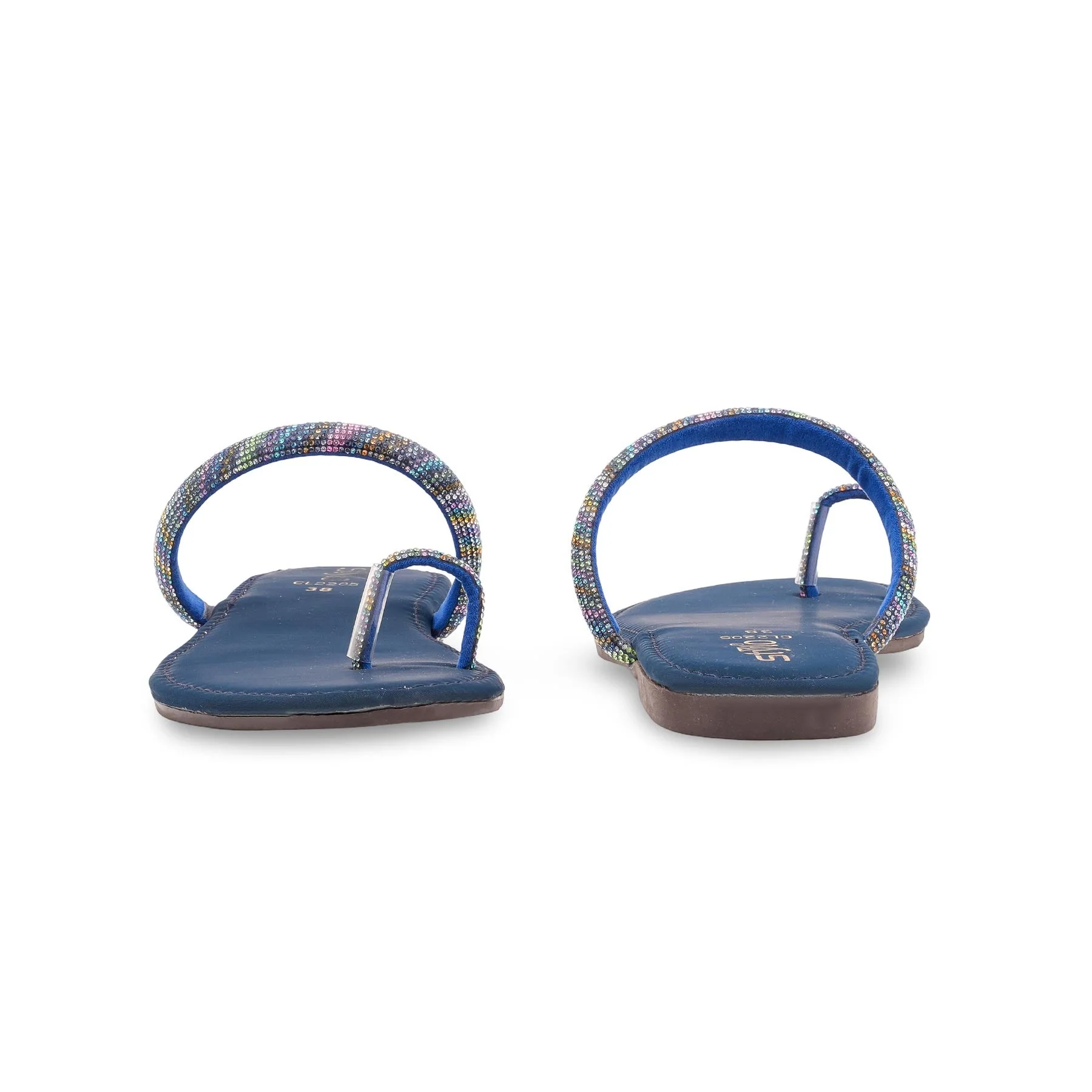 Navy Casual Chappal For Ladies CL2205 - Image 4