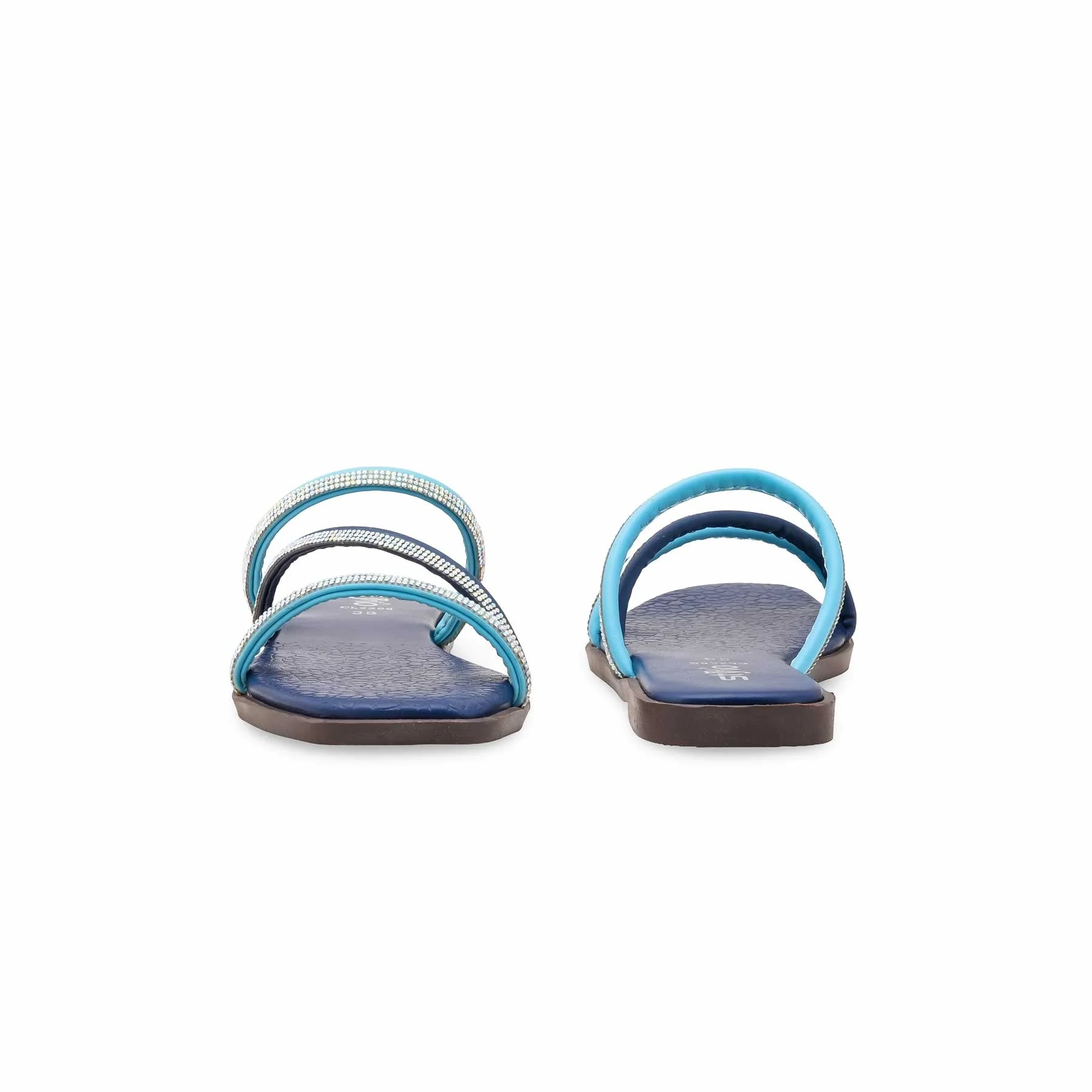 Navy Casual Chappal For Ladies CL2268 - Image 4
