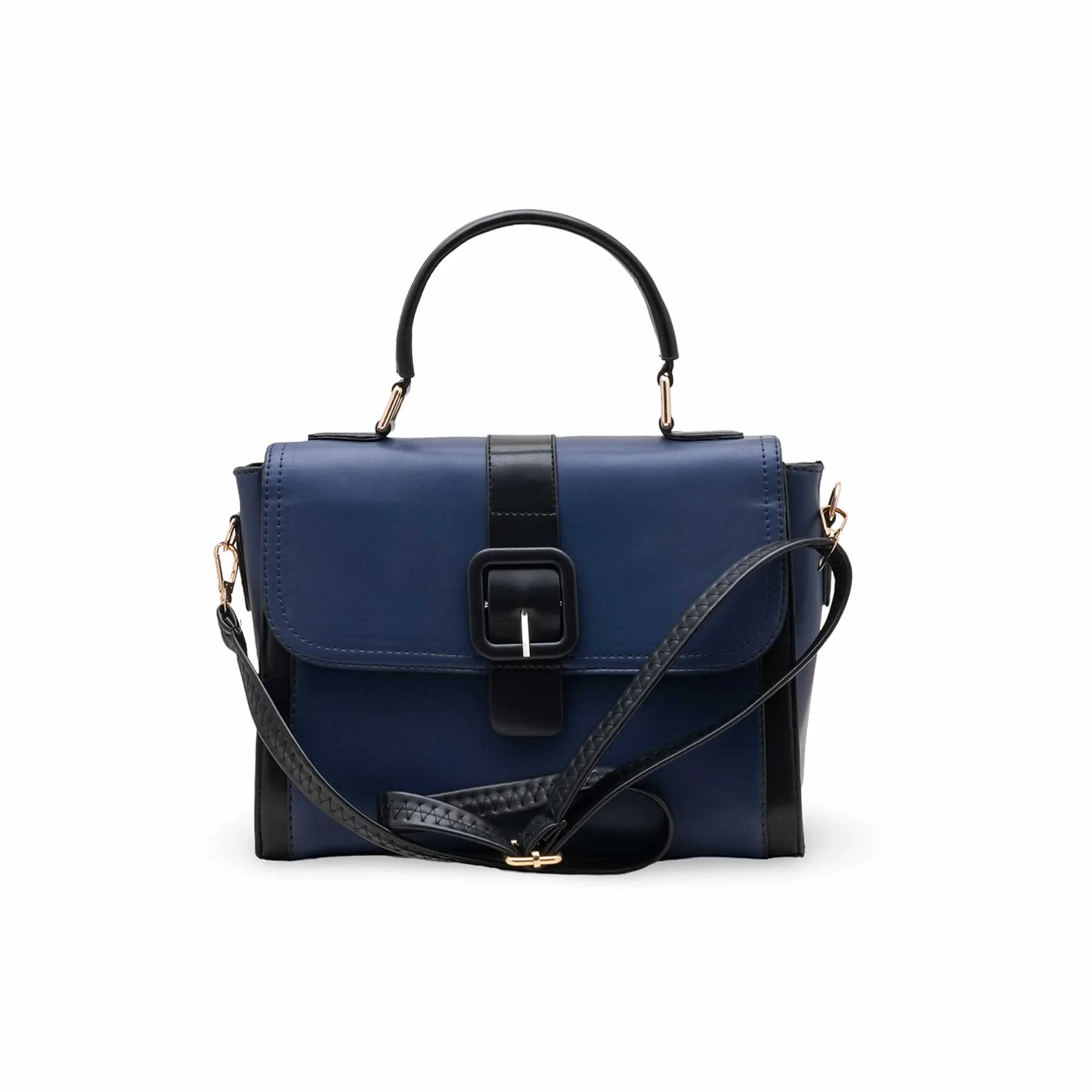 Navy Casual Hand Bag For Women P55832 - Image 2