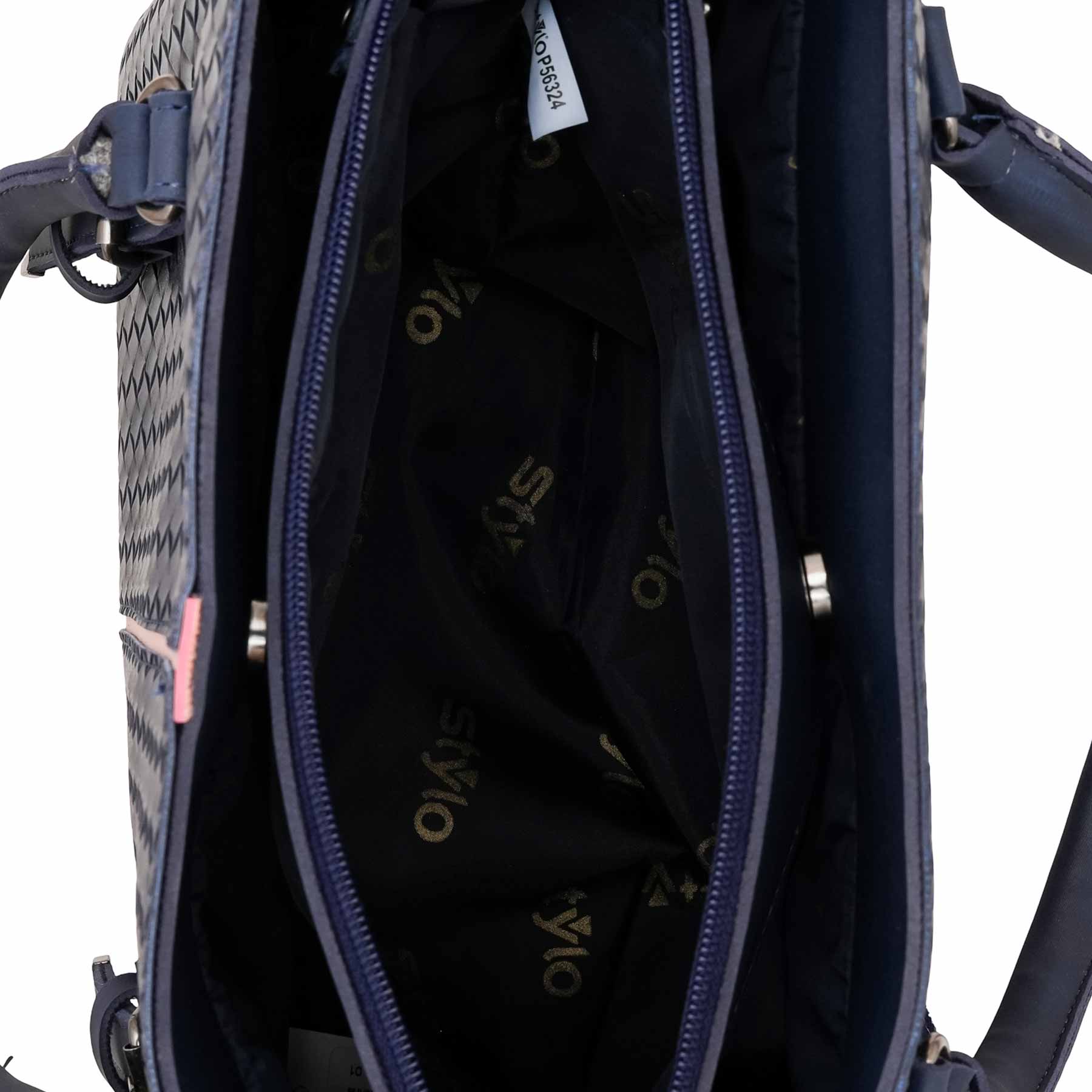 Navy Casual Hand Bag For Women P56324 - Image 5