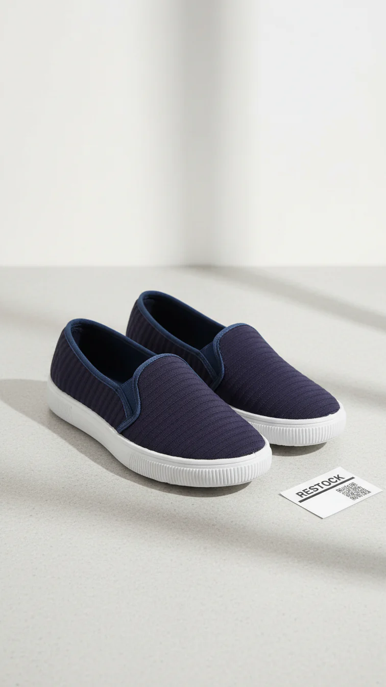 Navy Casual Sneaker WN6204 - Image 14