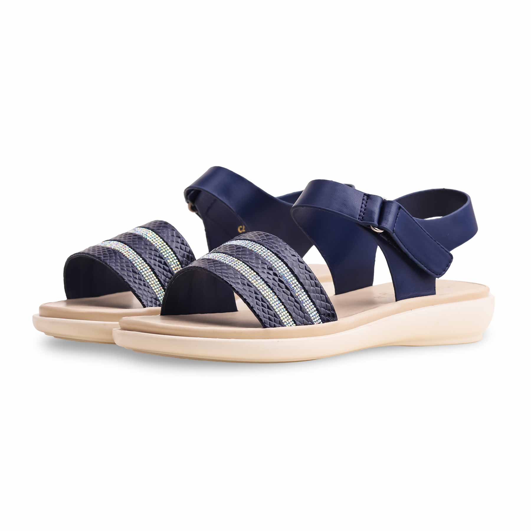 Navy Casual Sandal CL7189 - Image 2