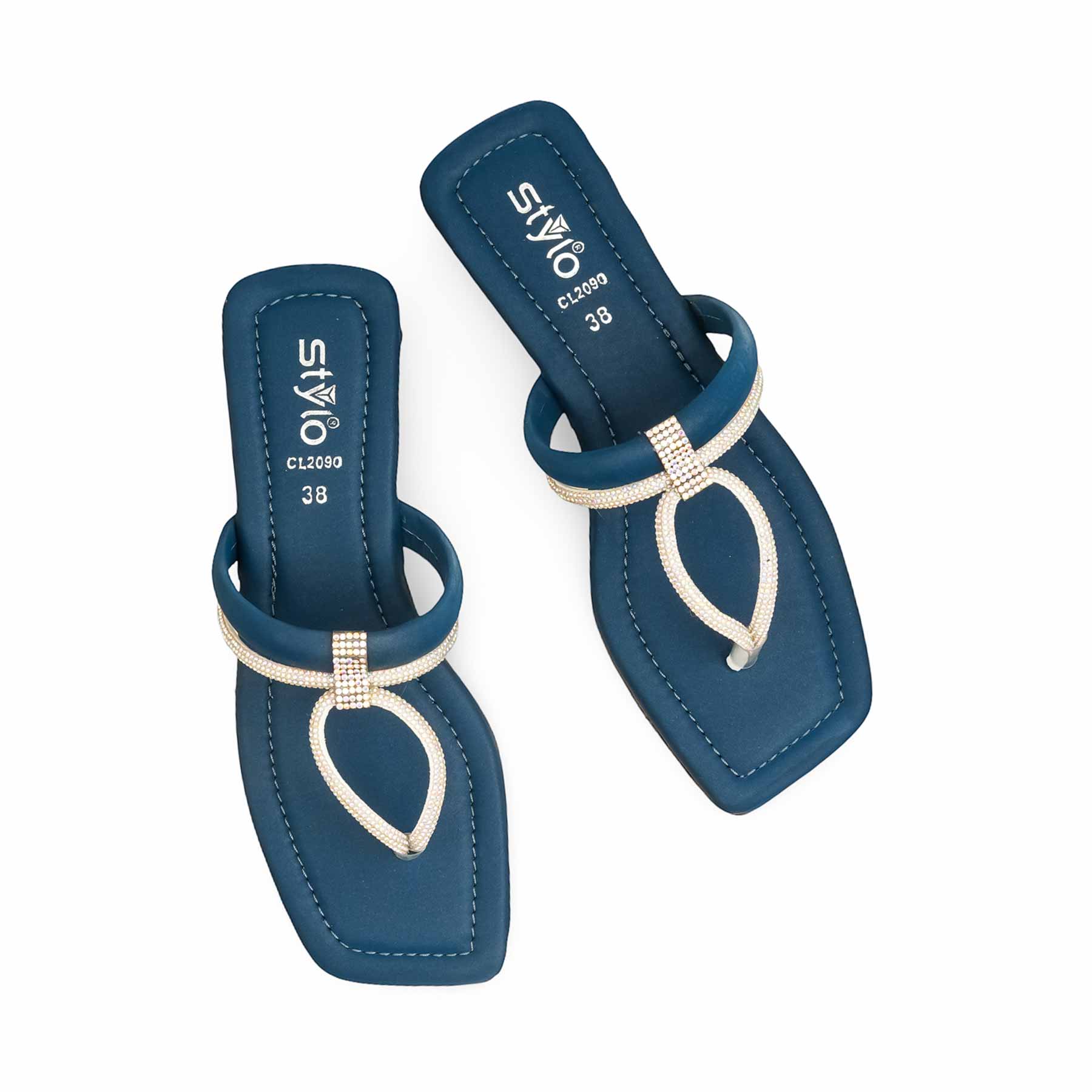 Navy Casual Women Chappal  CL2090 - Image 5