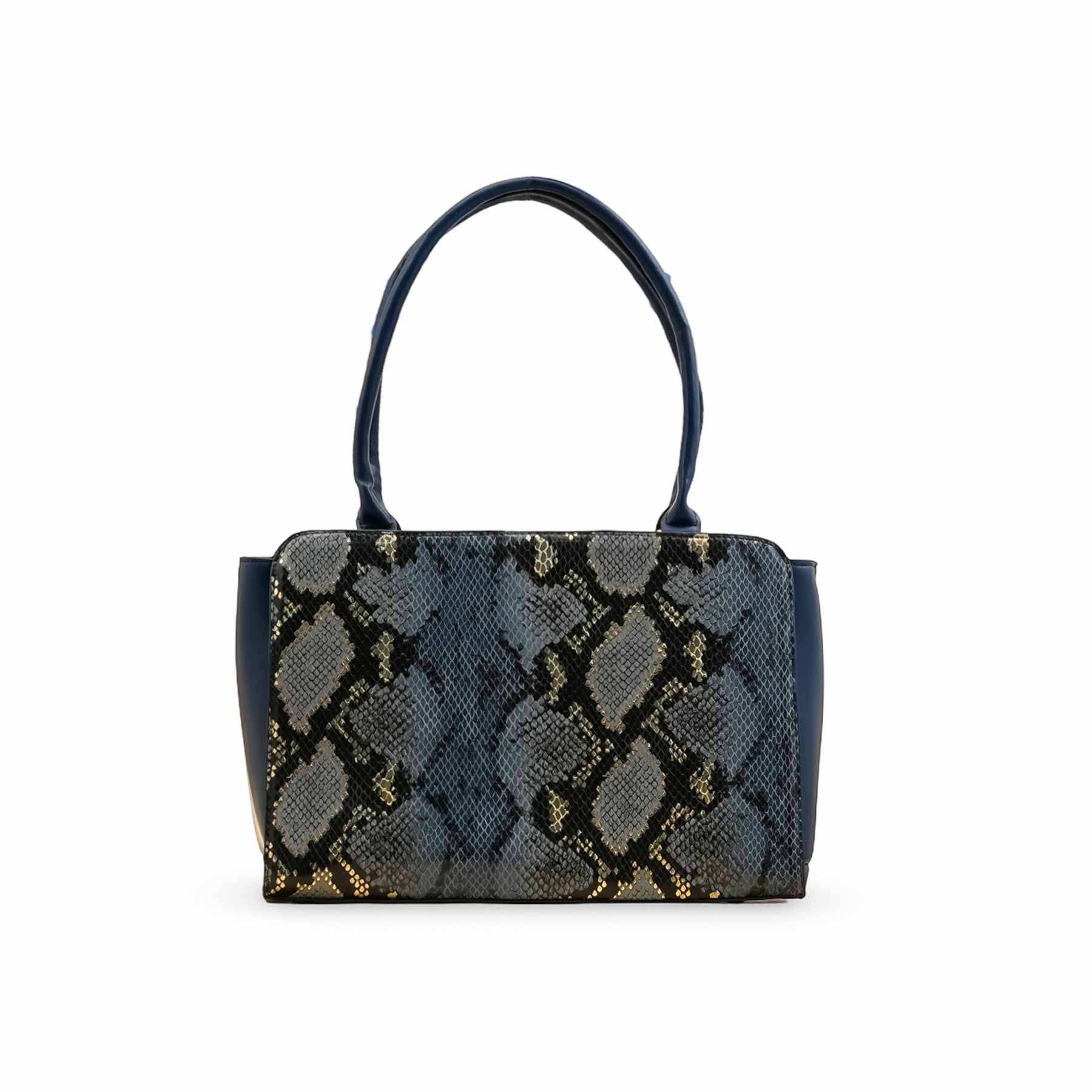 Navy Formal Hand Bag For Ladies P55855 - Image 4