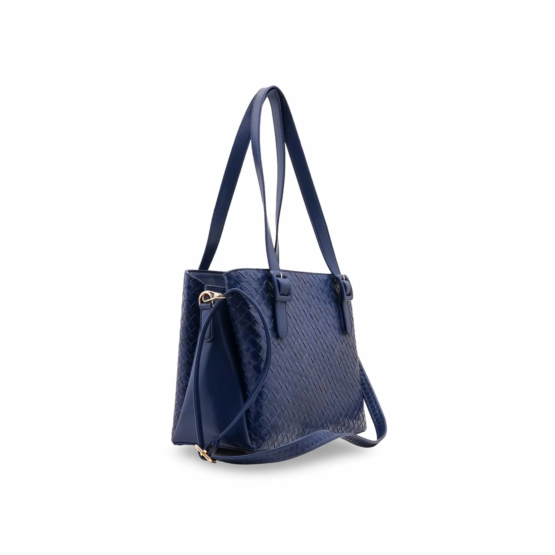 Navy Formal Hand Bag For Women P55831 - Image 3