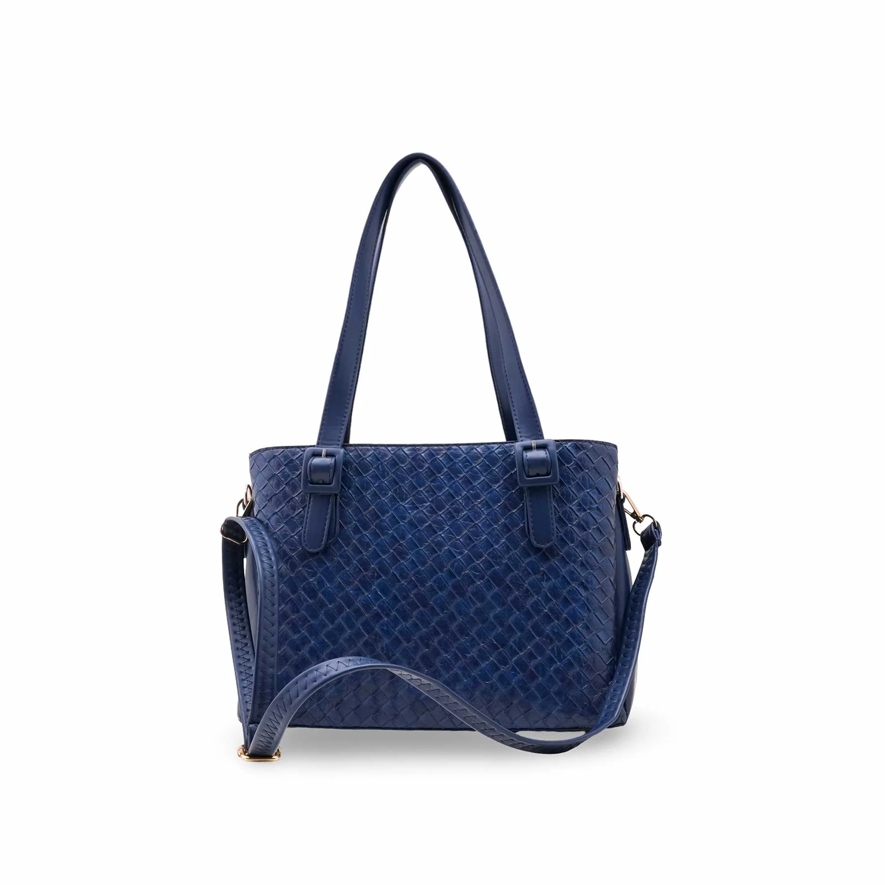 Navy Formal Hand Bag For Women P55831 - Image 4