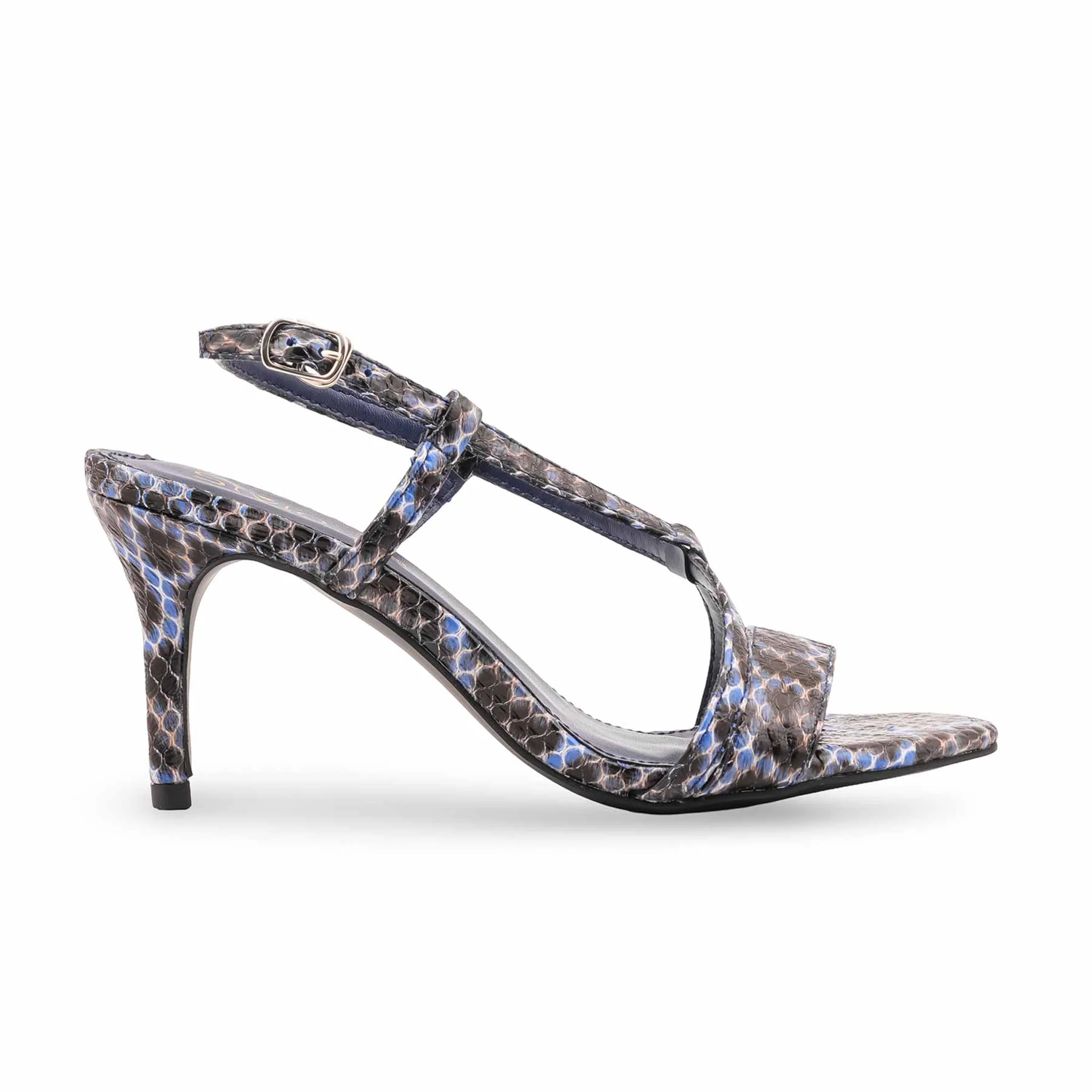Navy Formal Sandal For Ladies FR5484 - Image 2