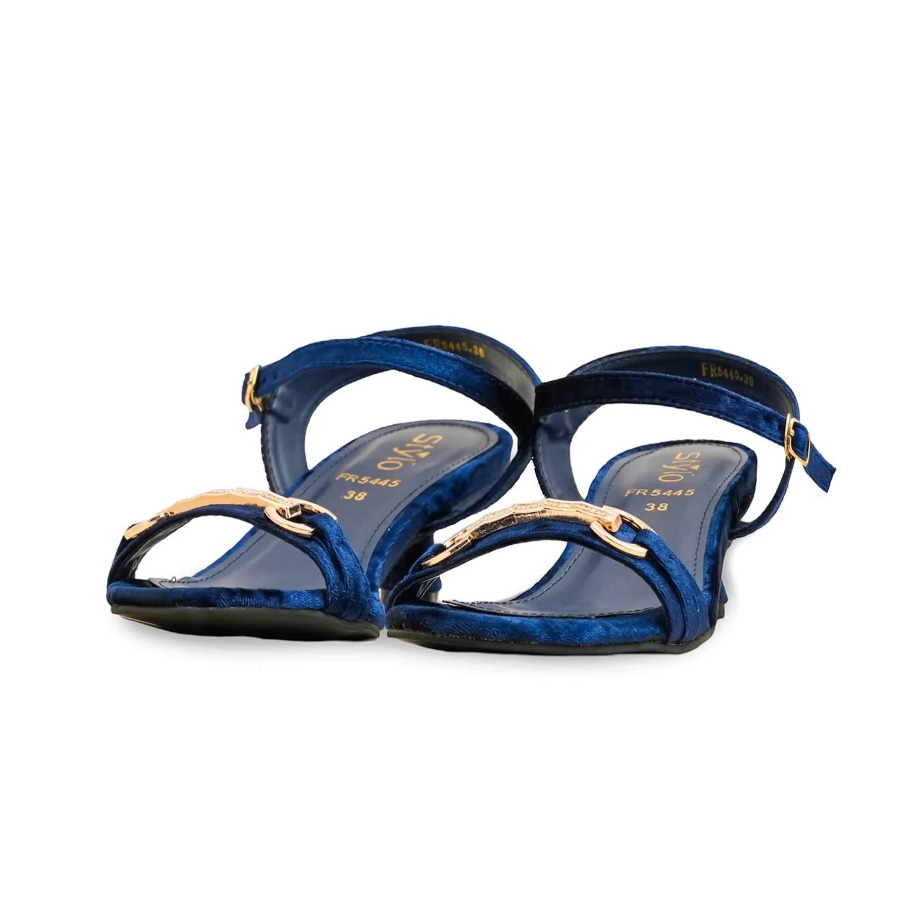 Navy Formal Sandal FR5445 - Image 3