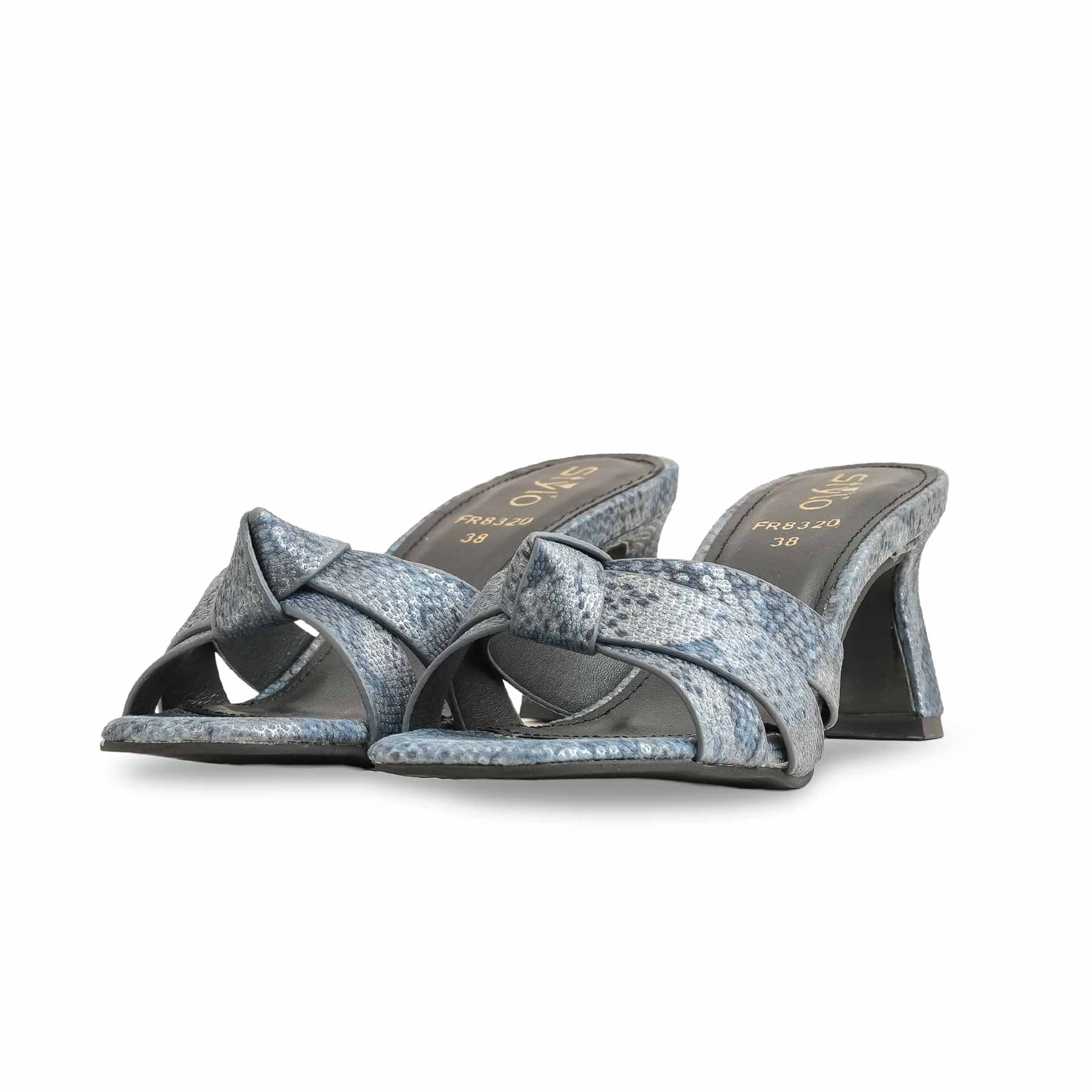 Navy Formal Slipper For Women FR8320 - Image 3