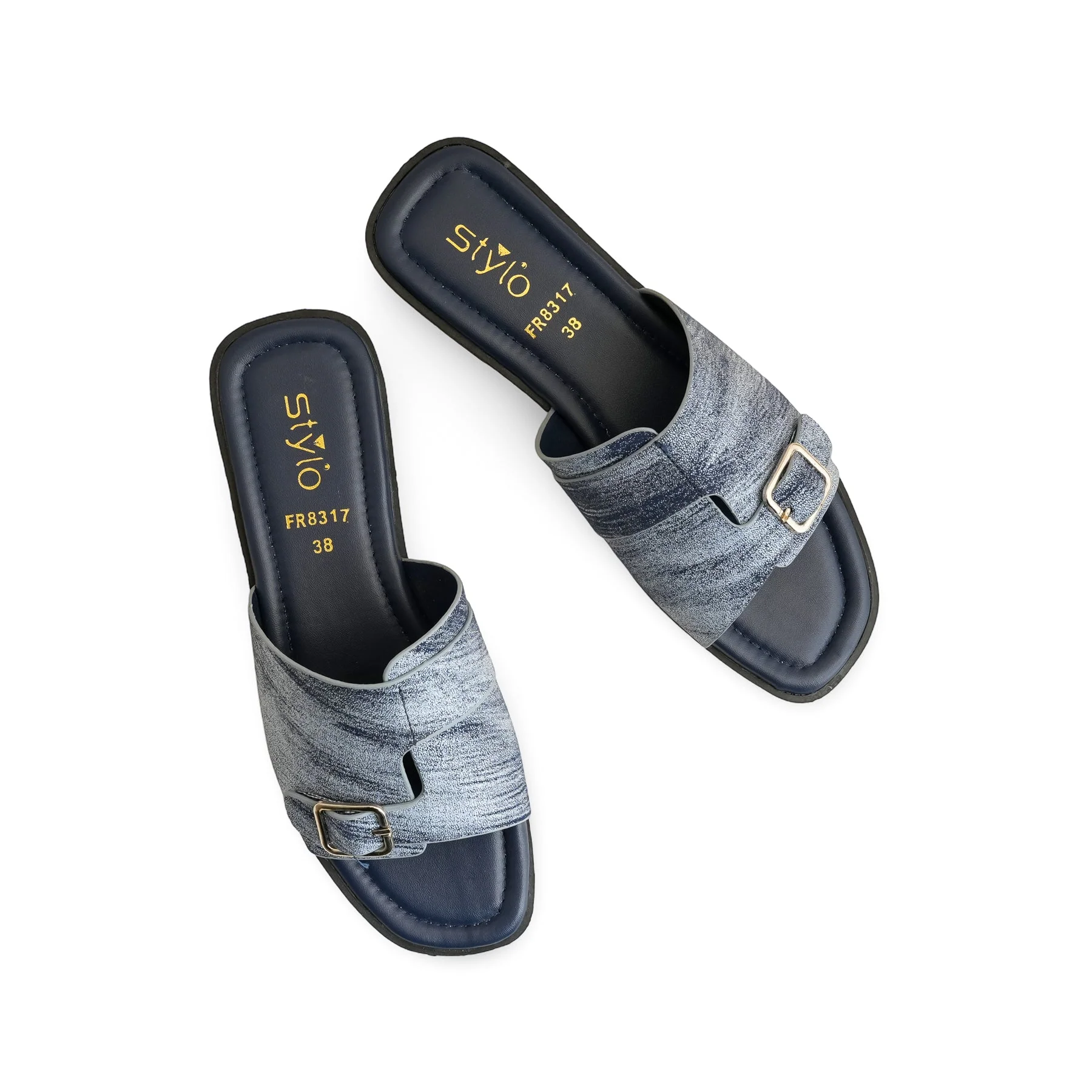 Navy Formal Slipper FR8317 - Image 5