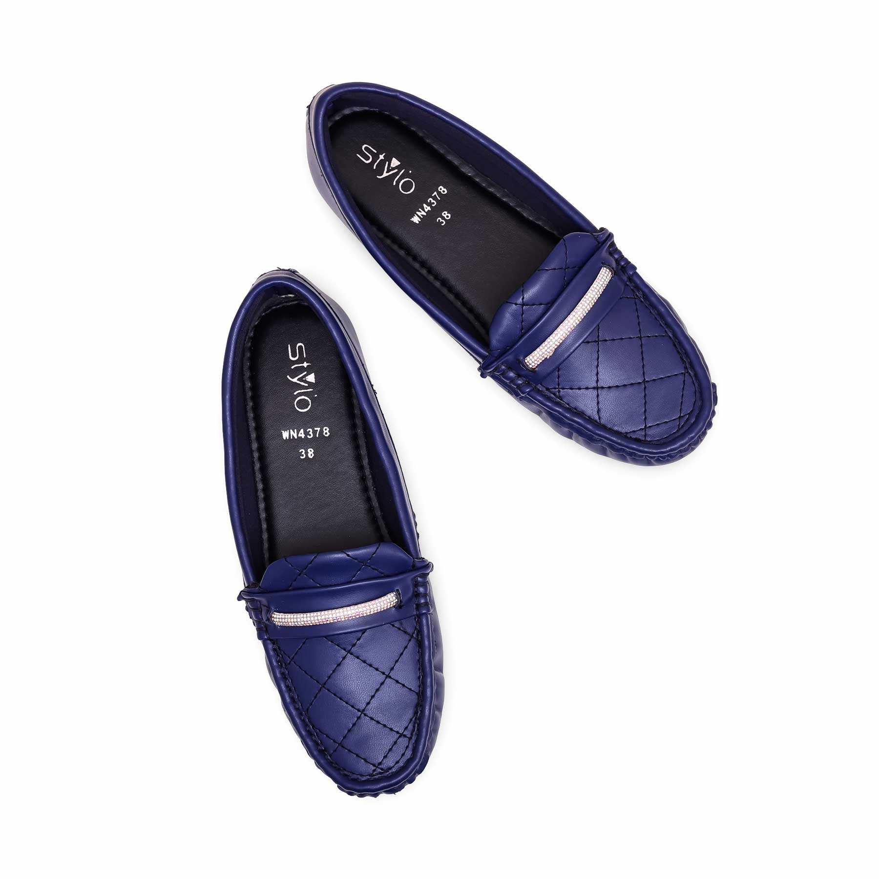 Navy Moccasin WN4378 - Image 4