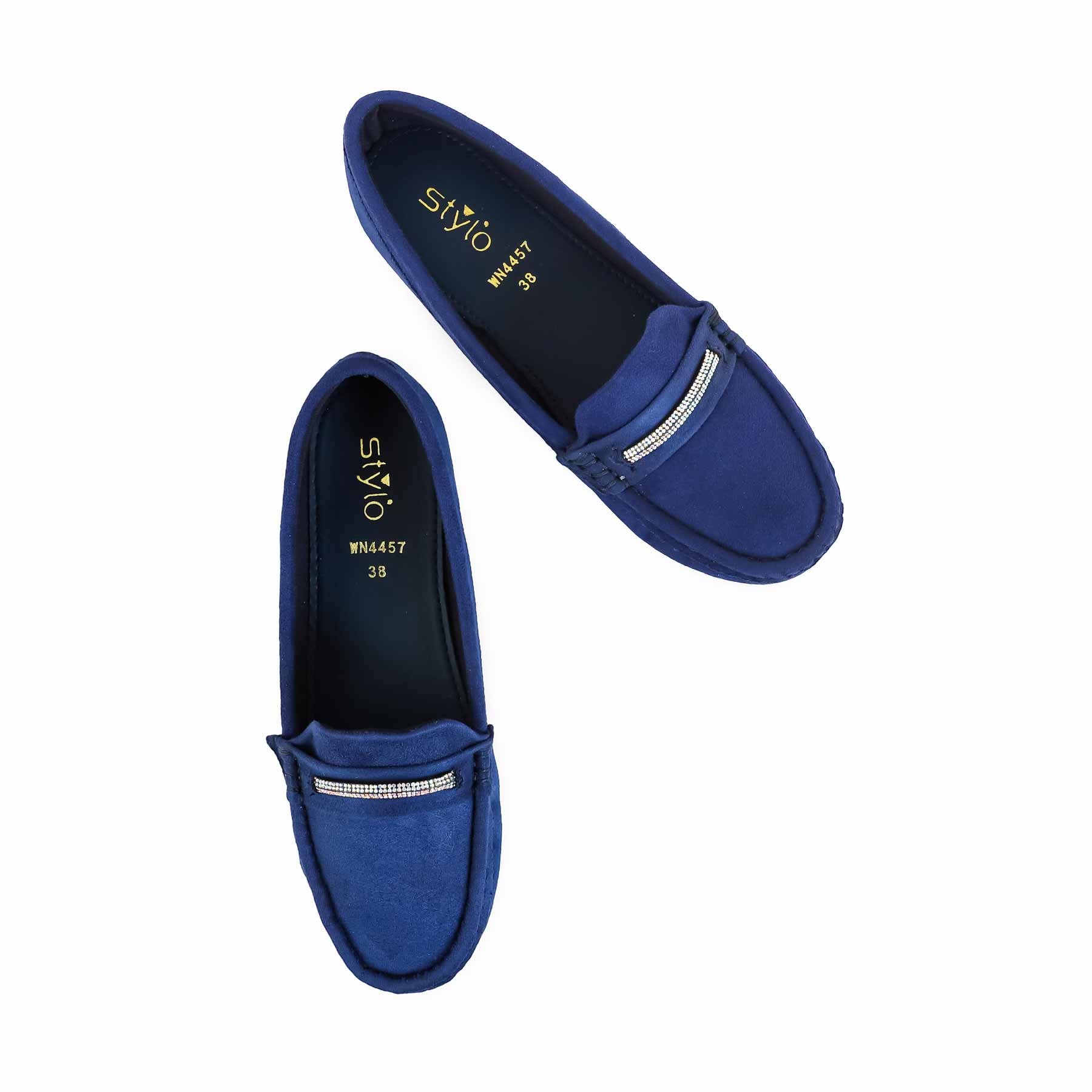 Navy Moccasin WN4457 - Image 4