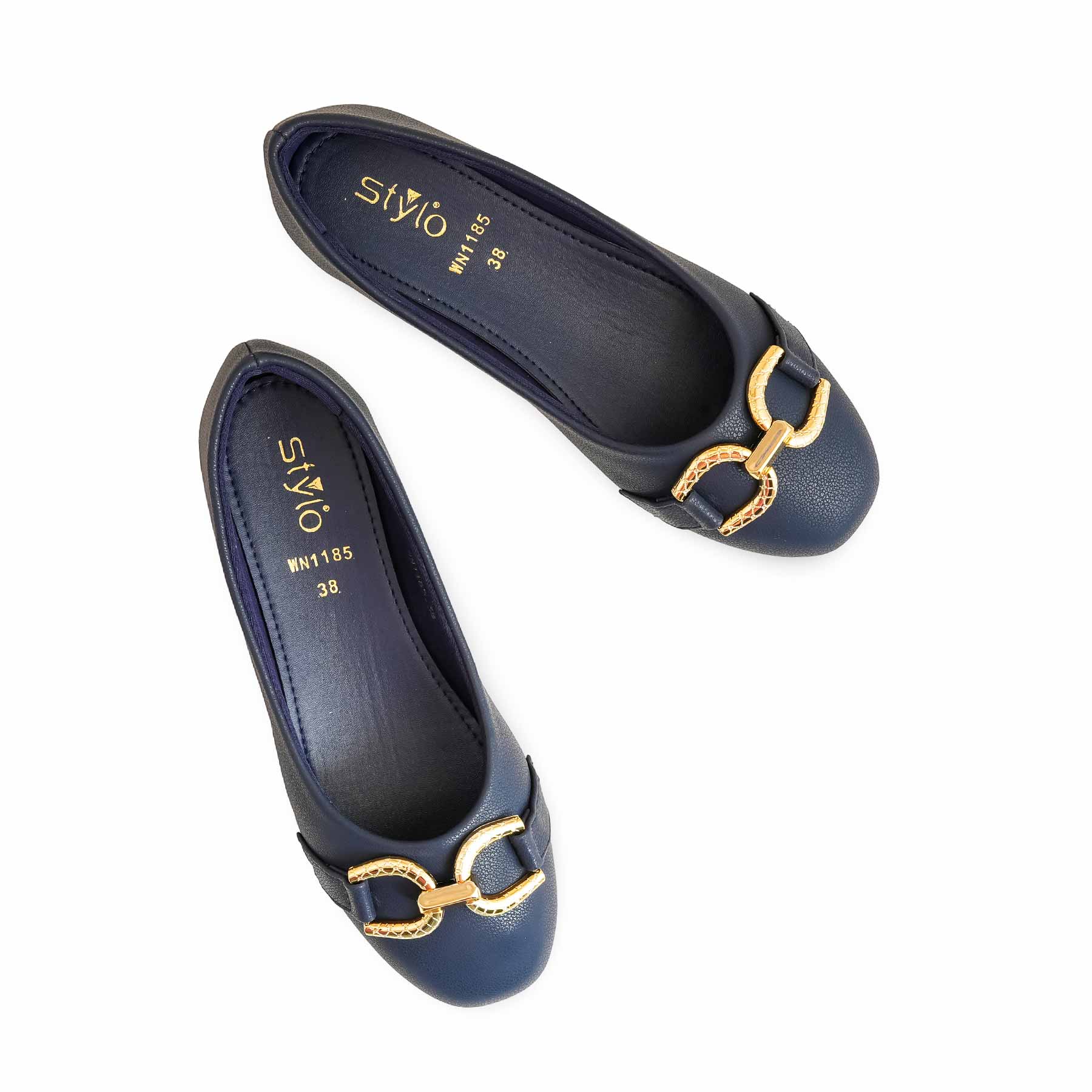 Navy Pumps for Women WN1185 - Image 5