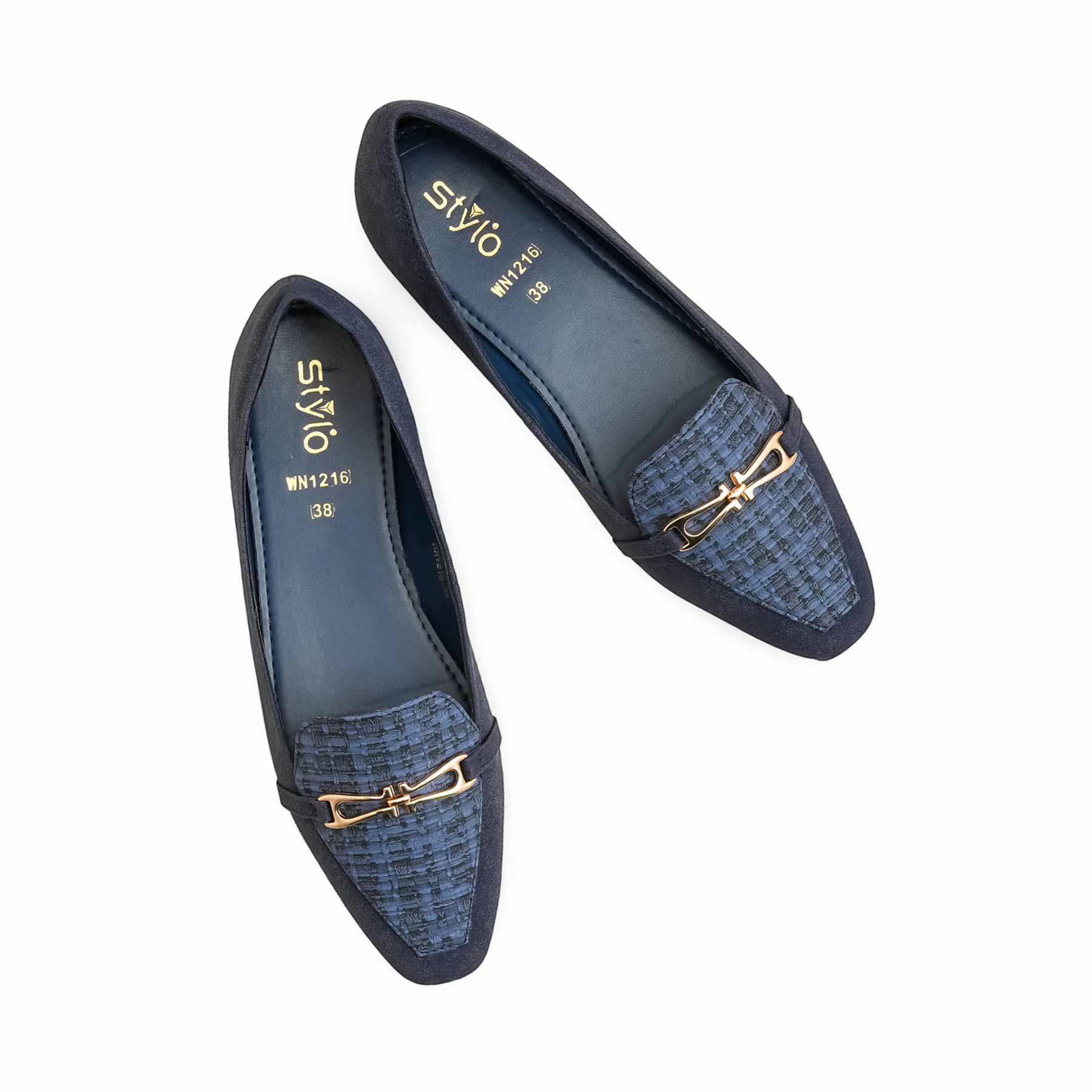 Navy Pumps WN1216 - Image 5