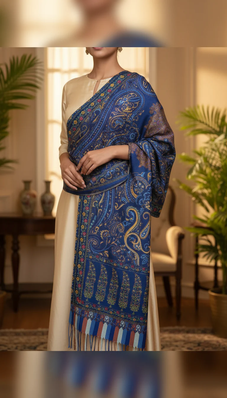 Navy Winter Stole PN5153 - Image 2