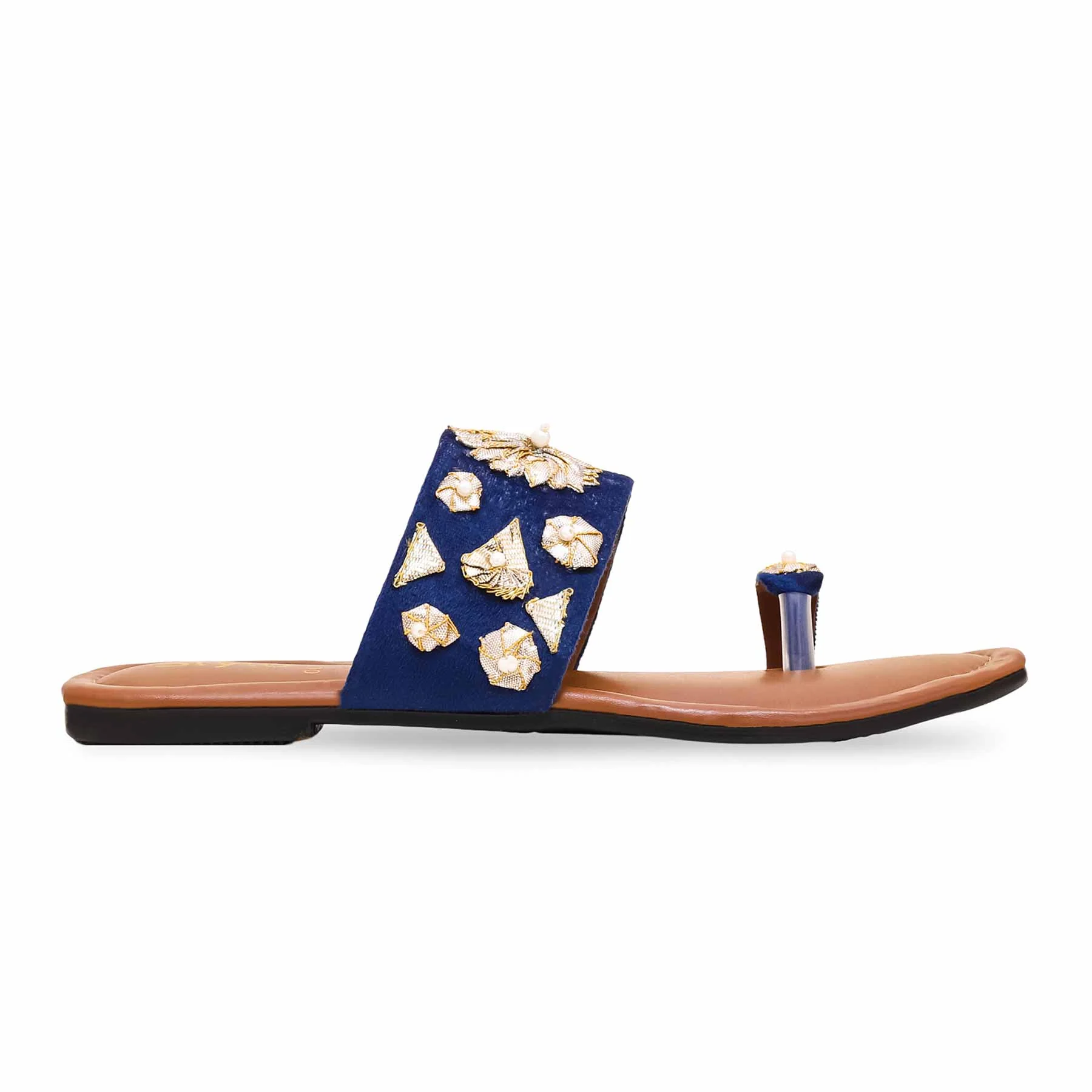 Navy Women Casual Chappal CL1518 - Image 3
