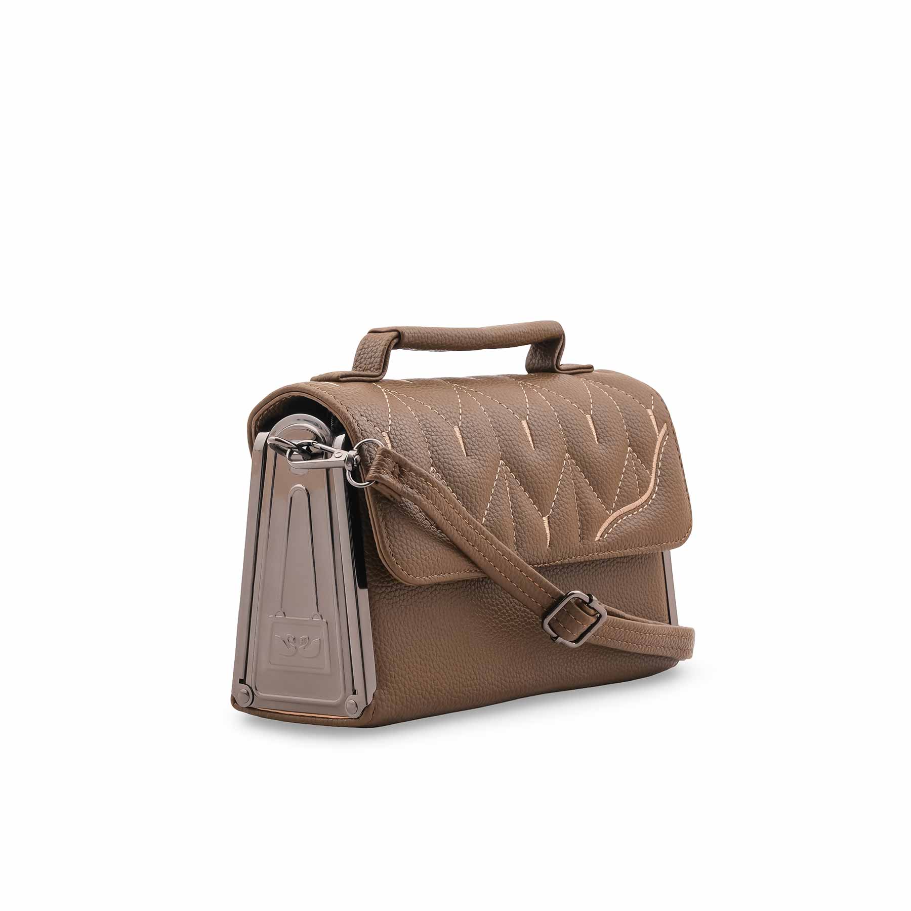 Olive Casual Pouch For Women P97661 - Image 3