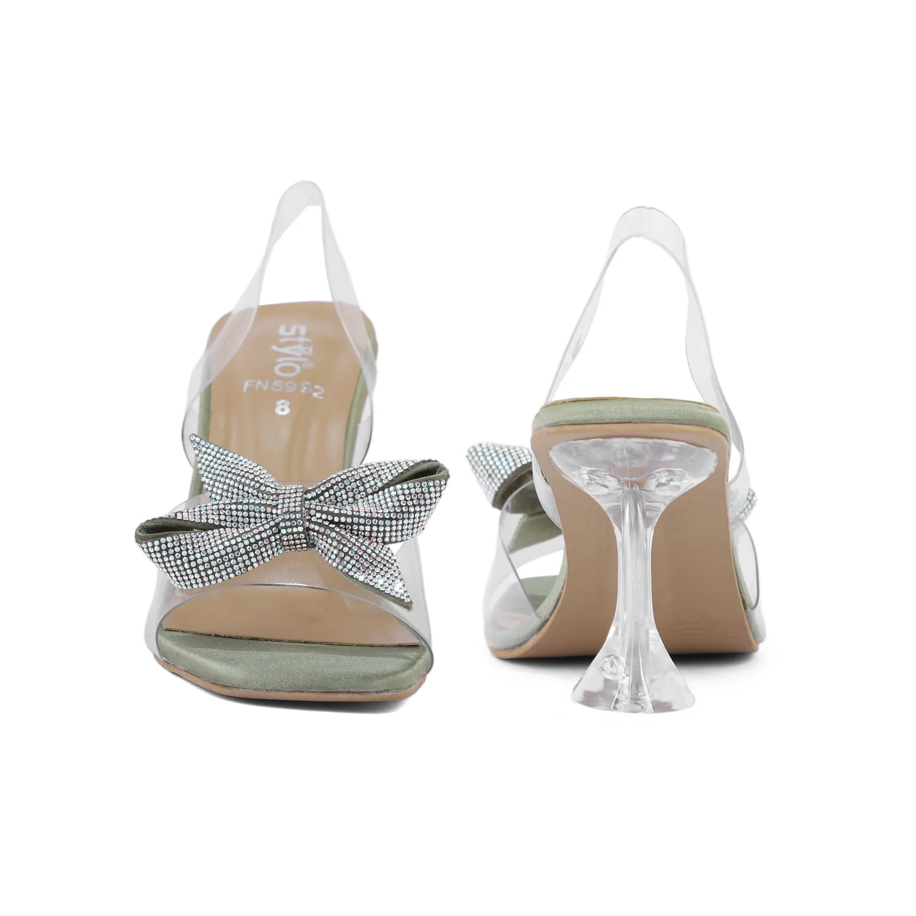 Olive Fancy Sandal FN5992 - Image 4