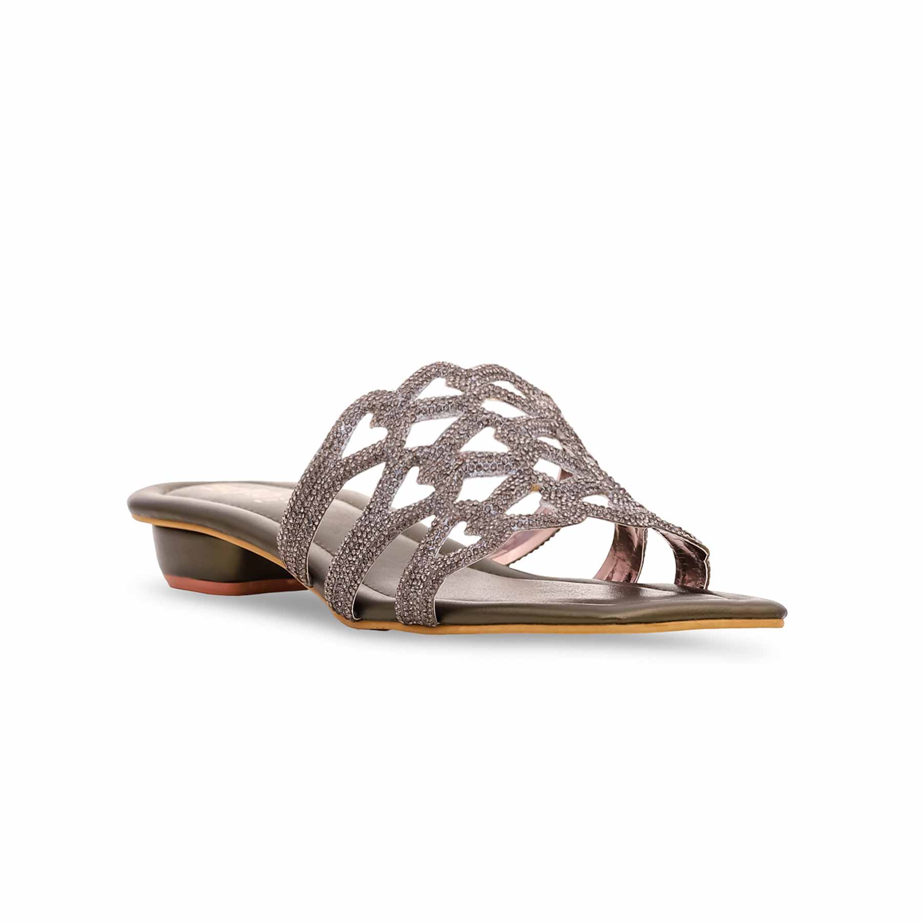 Olive Fancy Slipper FN7766 - Image 2