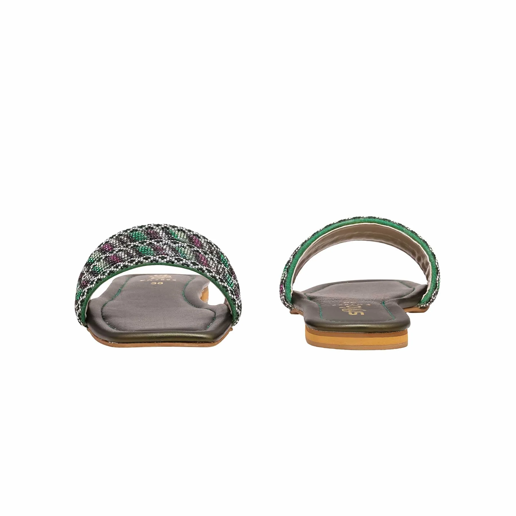 Olive Fancy Slipper FN7892 - Image 3