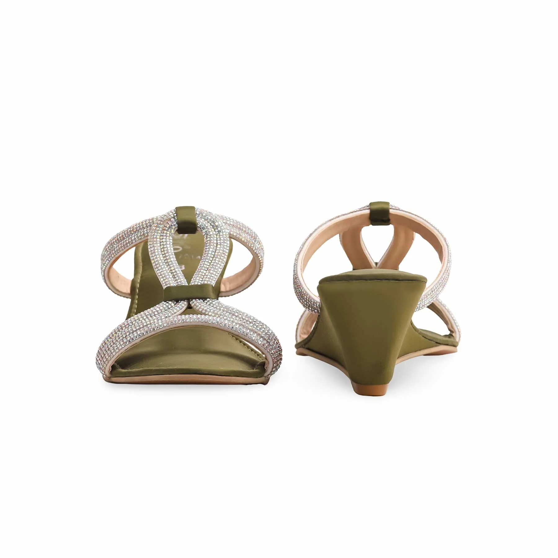 Olive Fancy Slipper FN7914 - Image 4