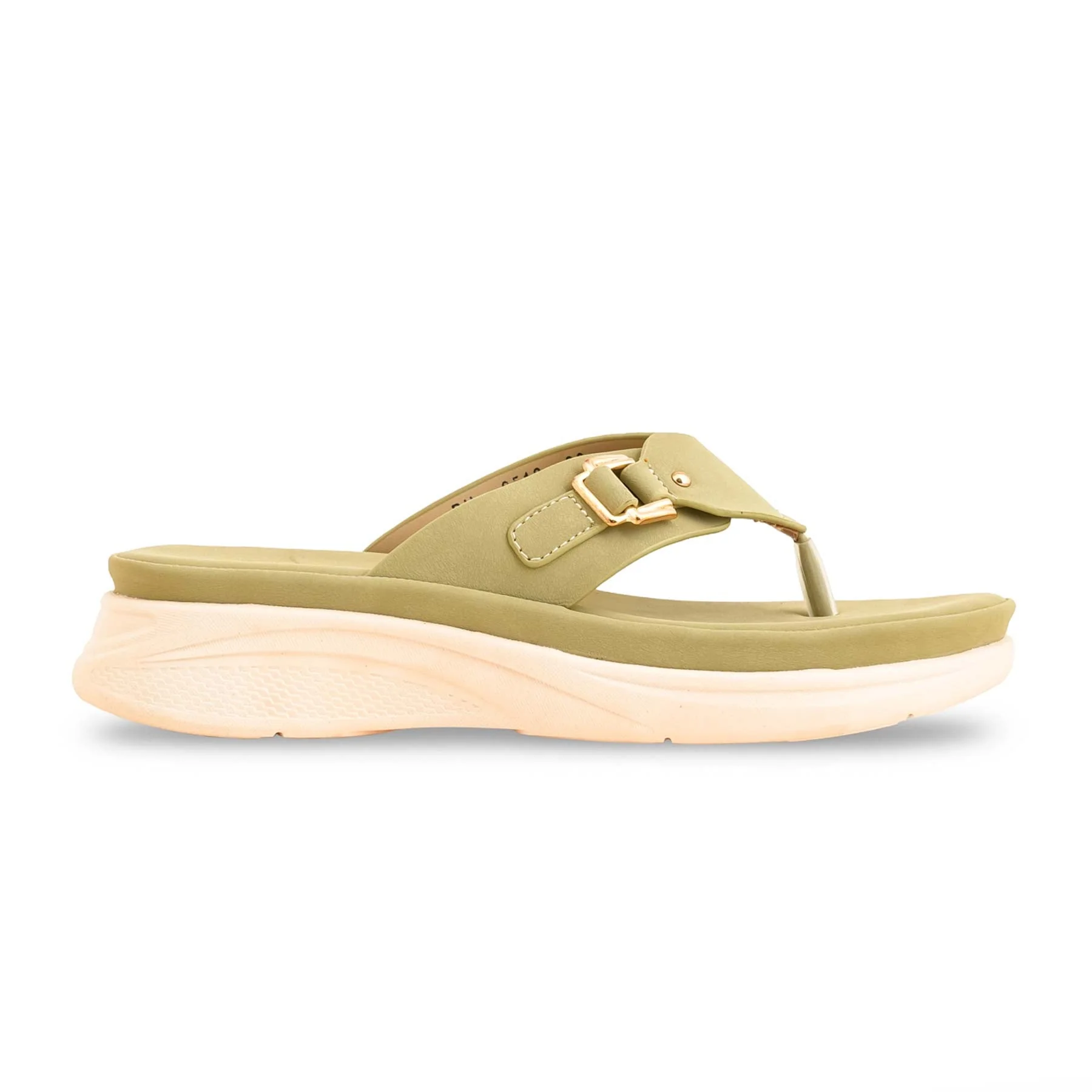 Olive Formal Chappal PU0512 - Image 2