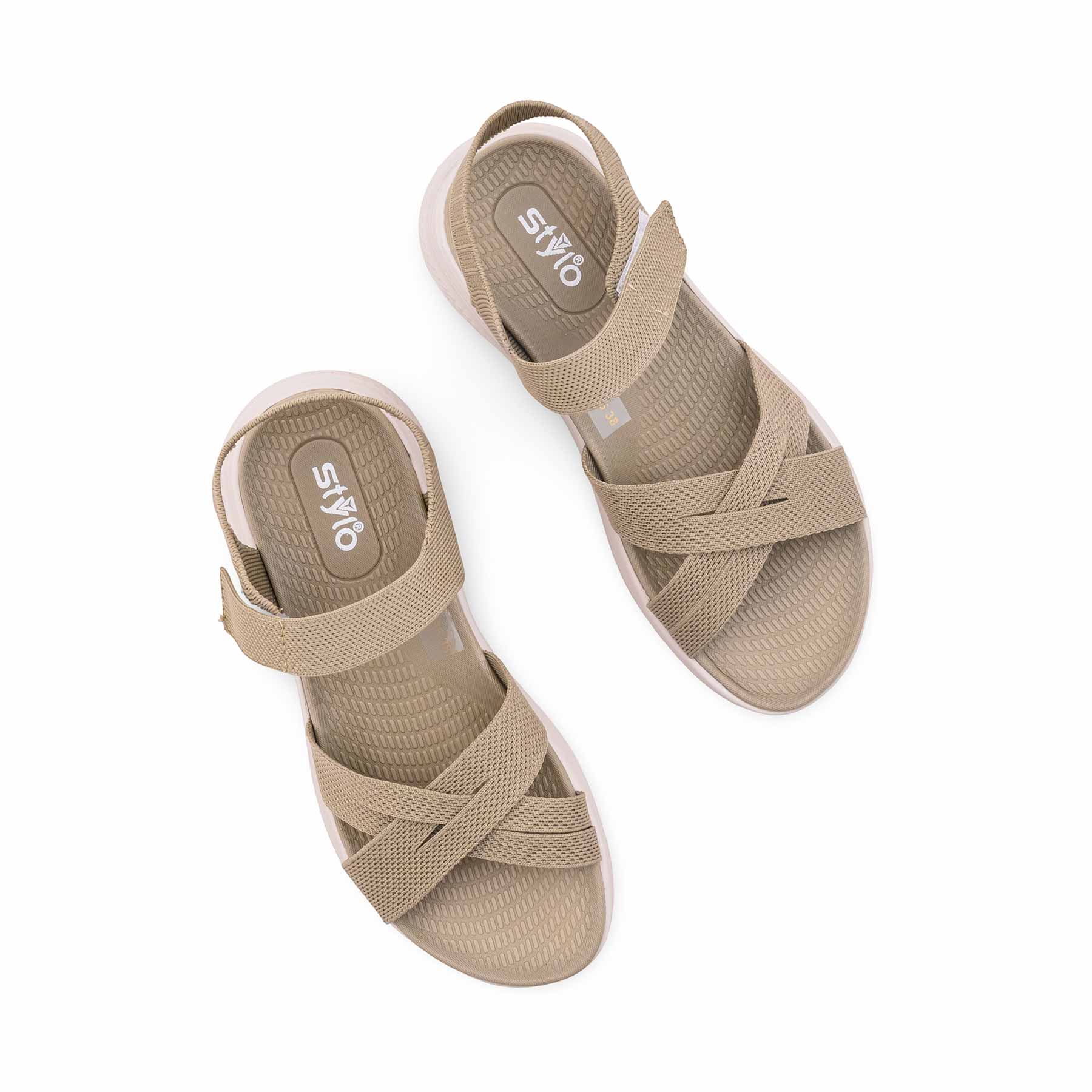 Olive Formal Sandal For Women PU0796 - Image 5
