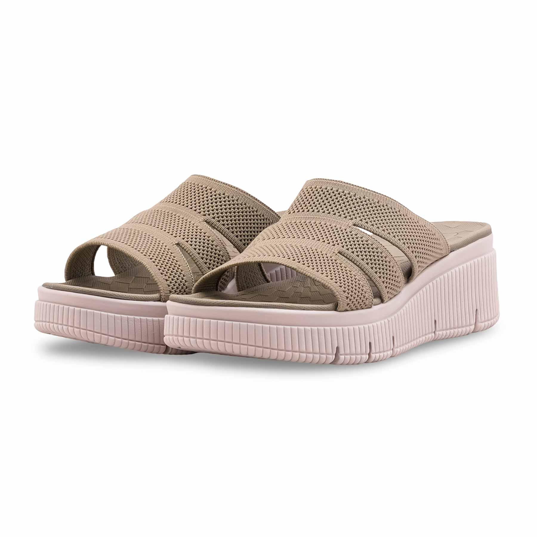Olive Formal Slipper For Ladies PU0810 - Image 3