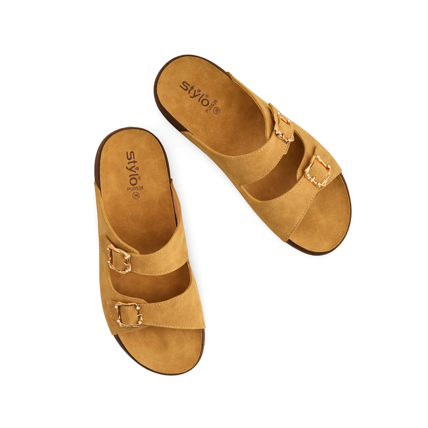 Olive Formal Slipper PU0538 - Image 5