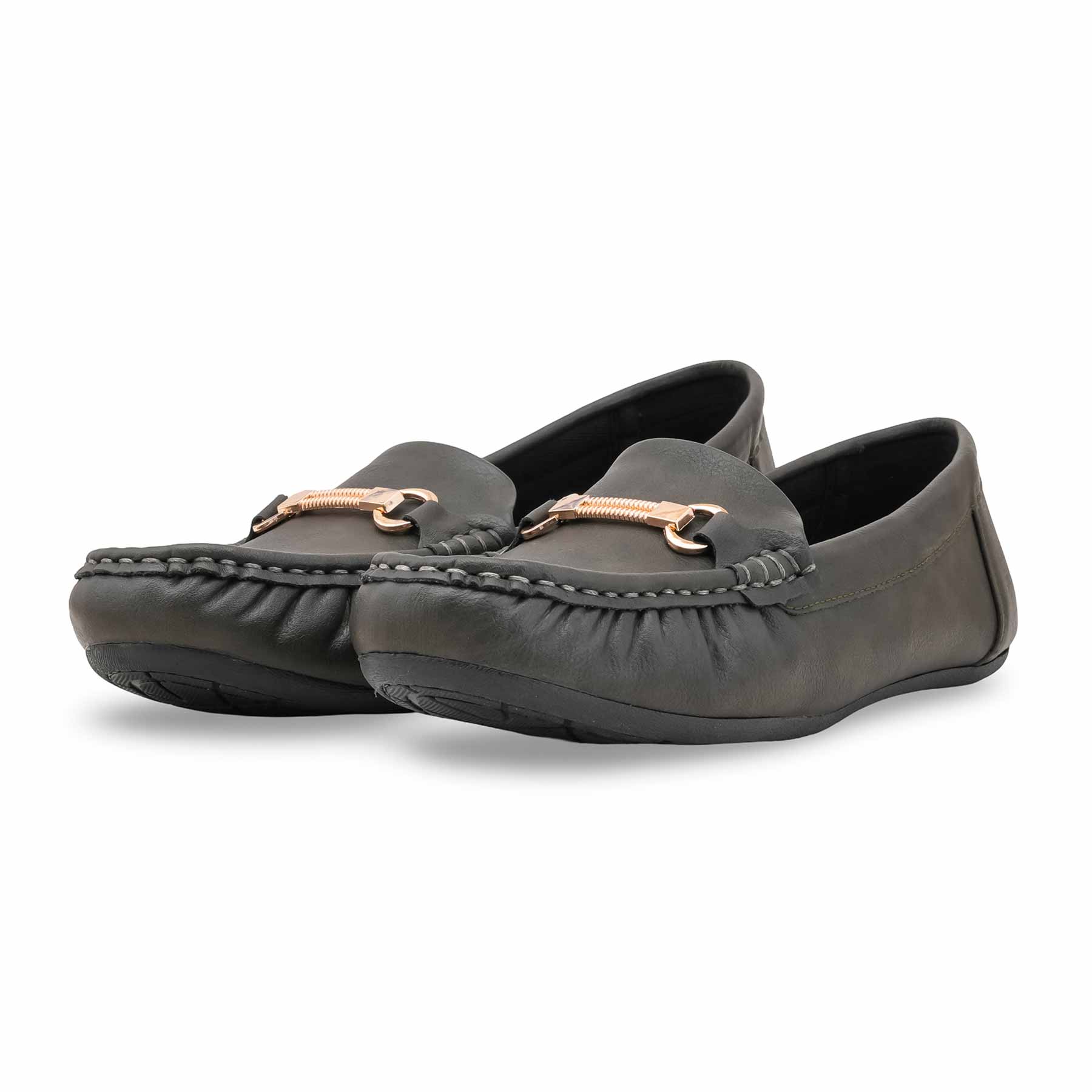 Olive Moccasin For Women LWN427 - Image 4