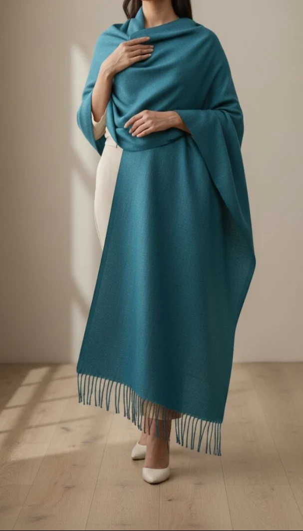 Olive Winter Stole PN5007 - Image 2
