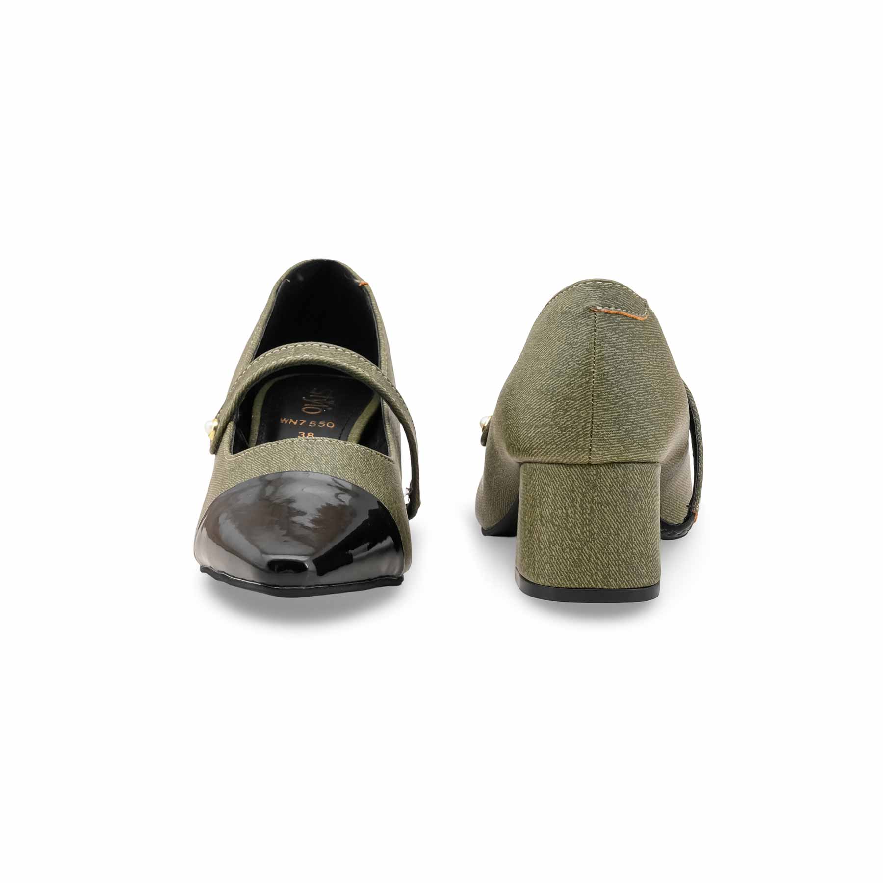 Olive Women Court Shoes WN7550 - Image 4