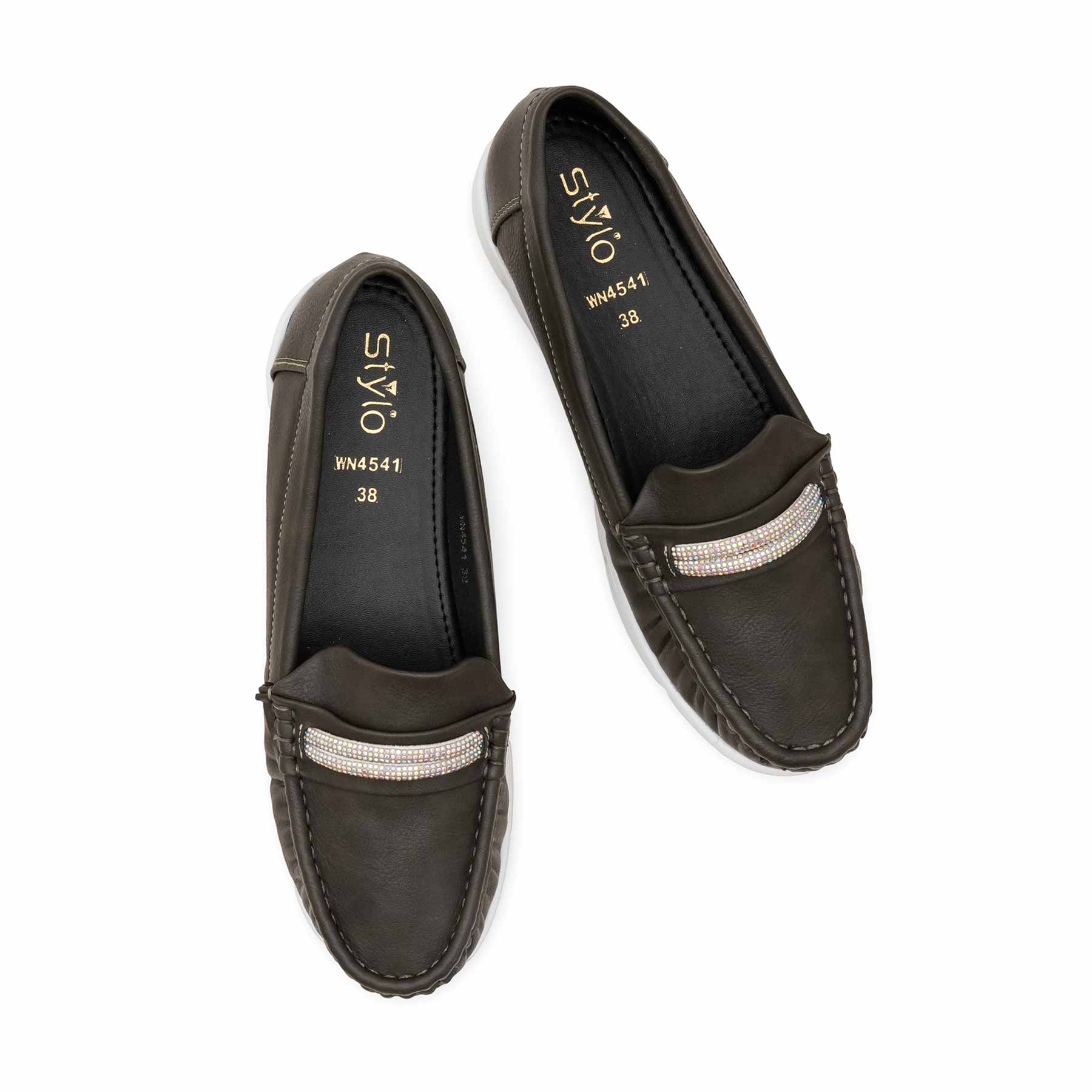 Olive Women Moccasin WN4541 - Image 5